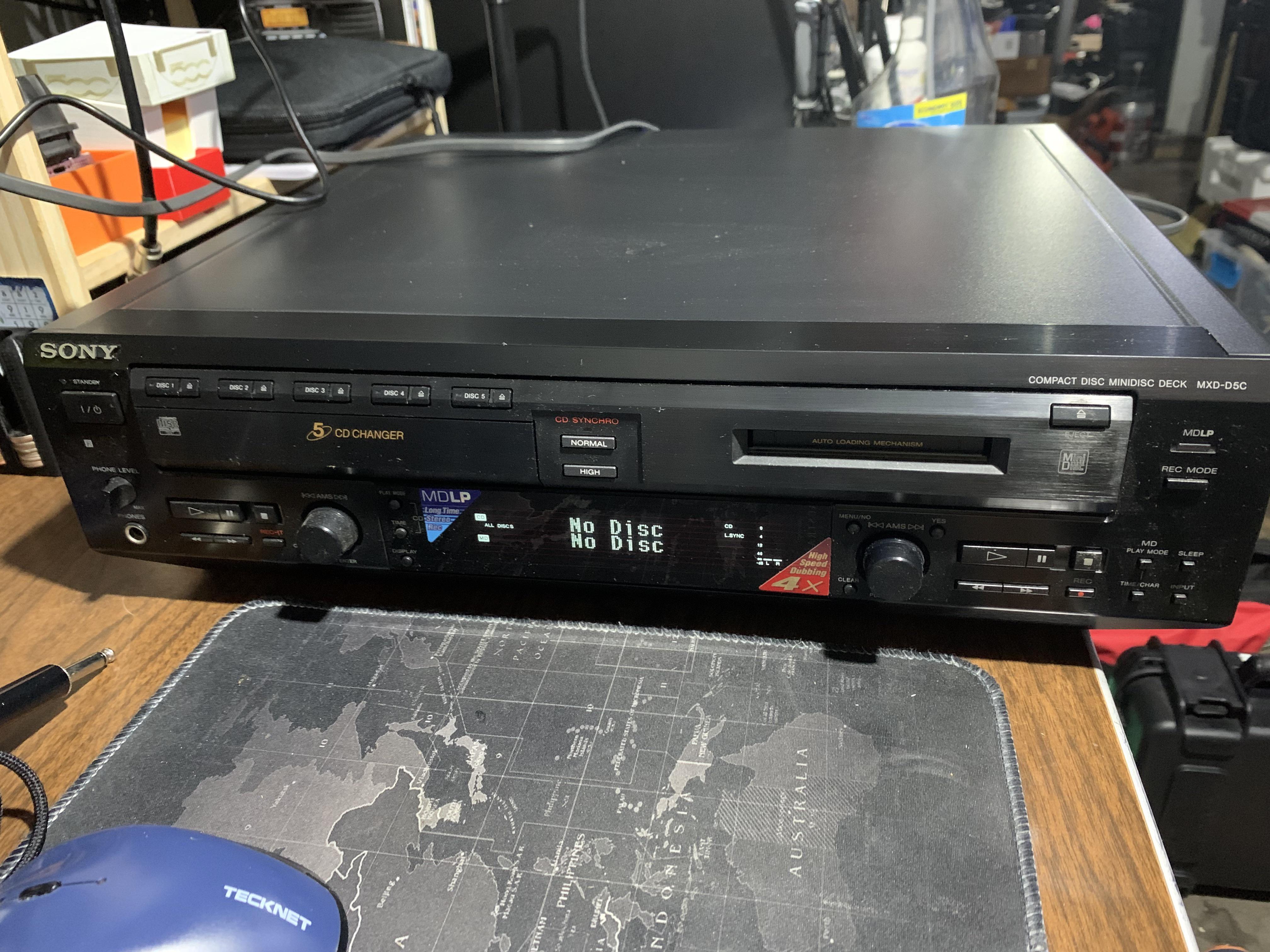 Would anyone want a Sony MXD-D5C component? : r/minidisc