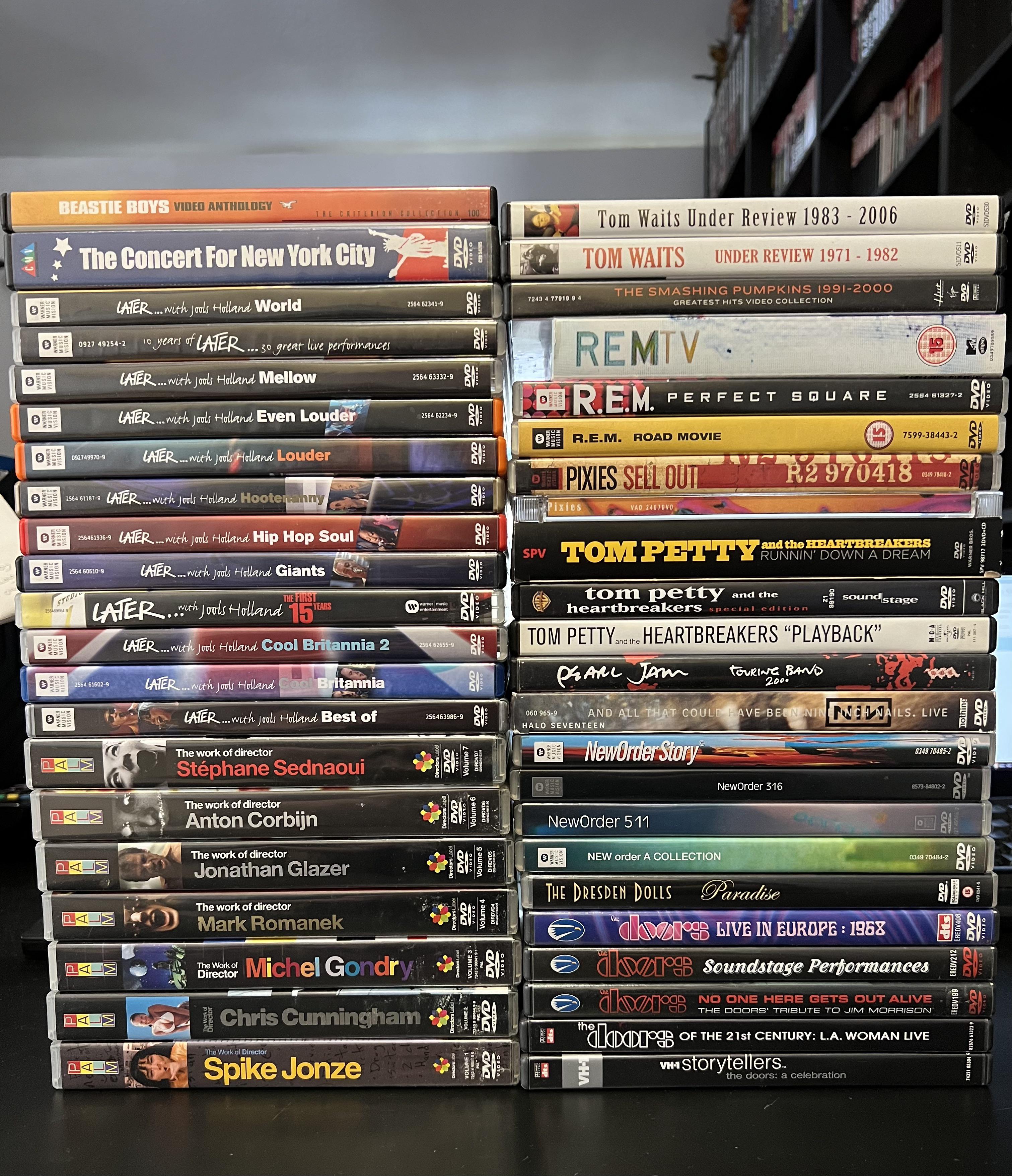 Music DVDs! Concerts and Docs and Videos, oh my! : r/dvdcollection