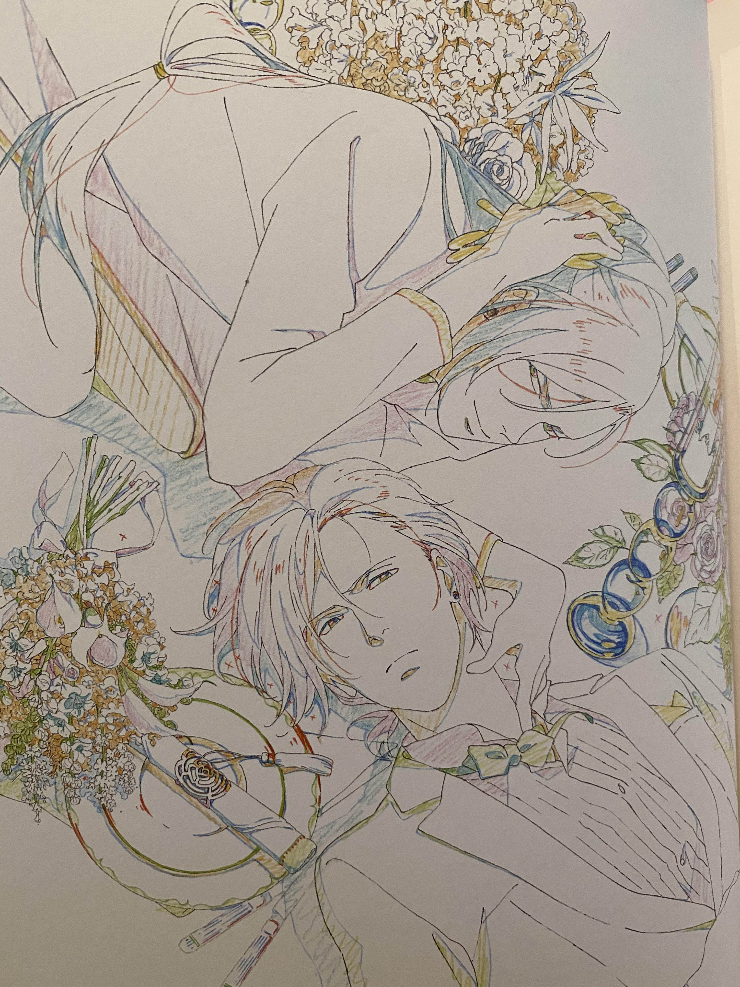 I wanted to share some of my favorite pages from the art & staff