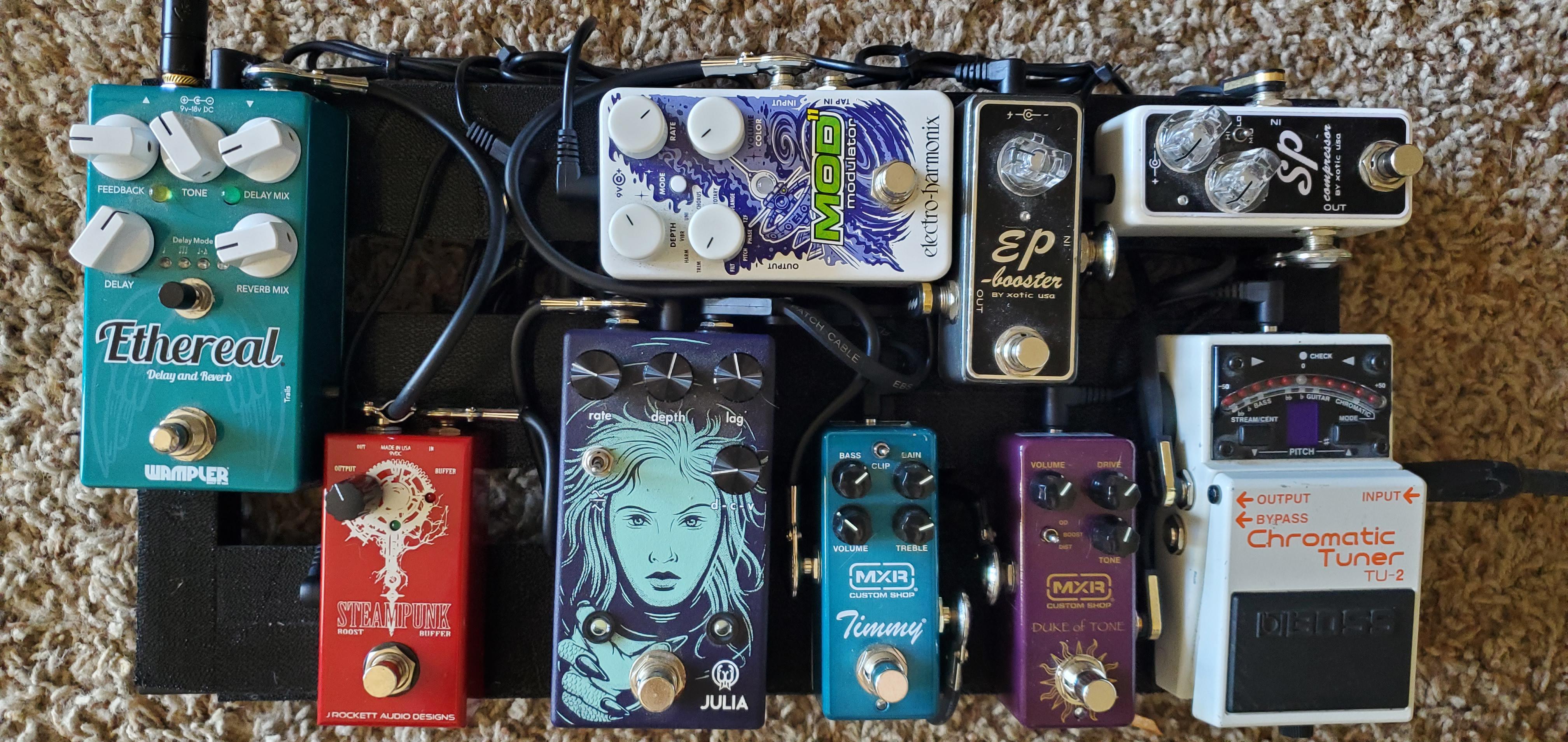 NPD: MXR Duke of Tone & JRAD Steampunk Boost/Buffer : r/guitarpedals