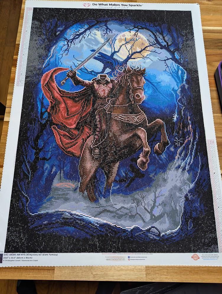 Mystery Kit #36 (Dark Fantasy) COMPLETED!! : r/diamondartclub