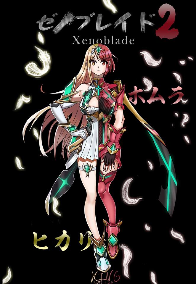 ヒカリ（ミトラ）/ホムラ（パイラ）の素晴らしいファンアート。 : r