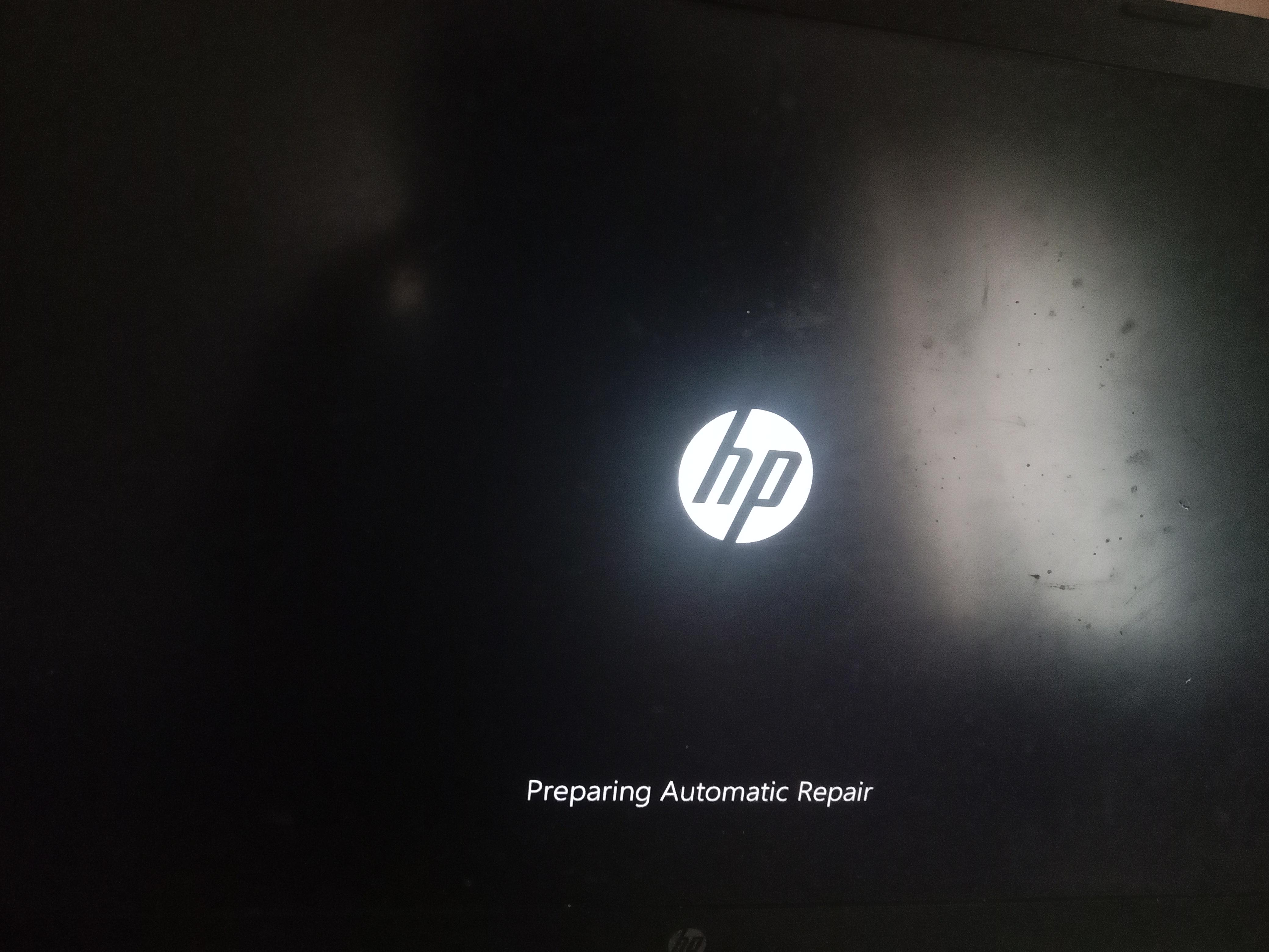 HPのノートパソコンで自動修復の問題を準備中 : r/WindowsHelp
