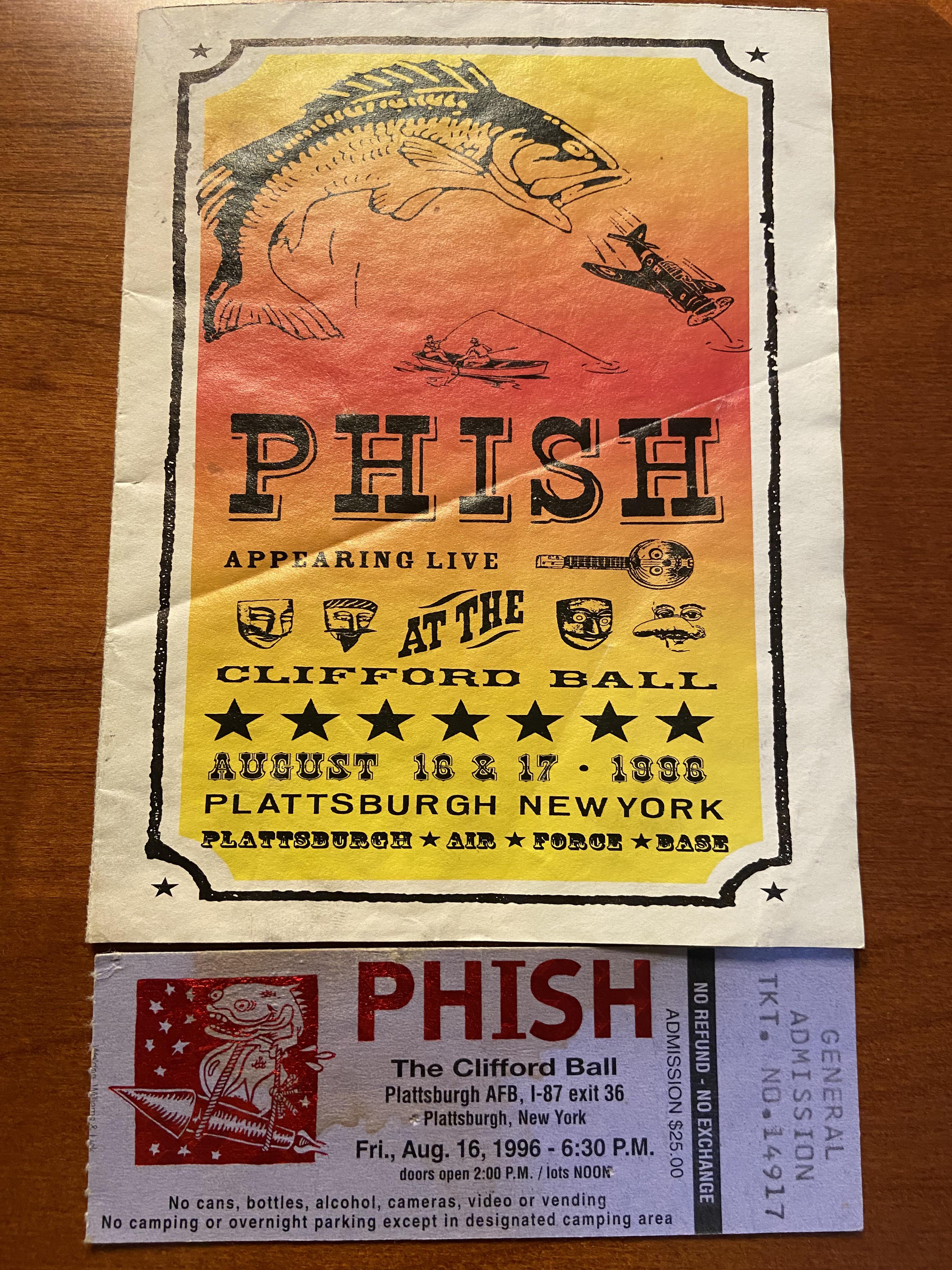 Clifford Ball stuff that I saved : r/phish