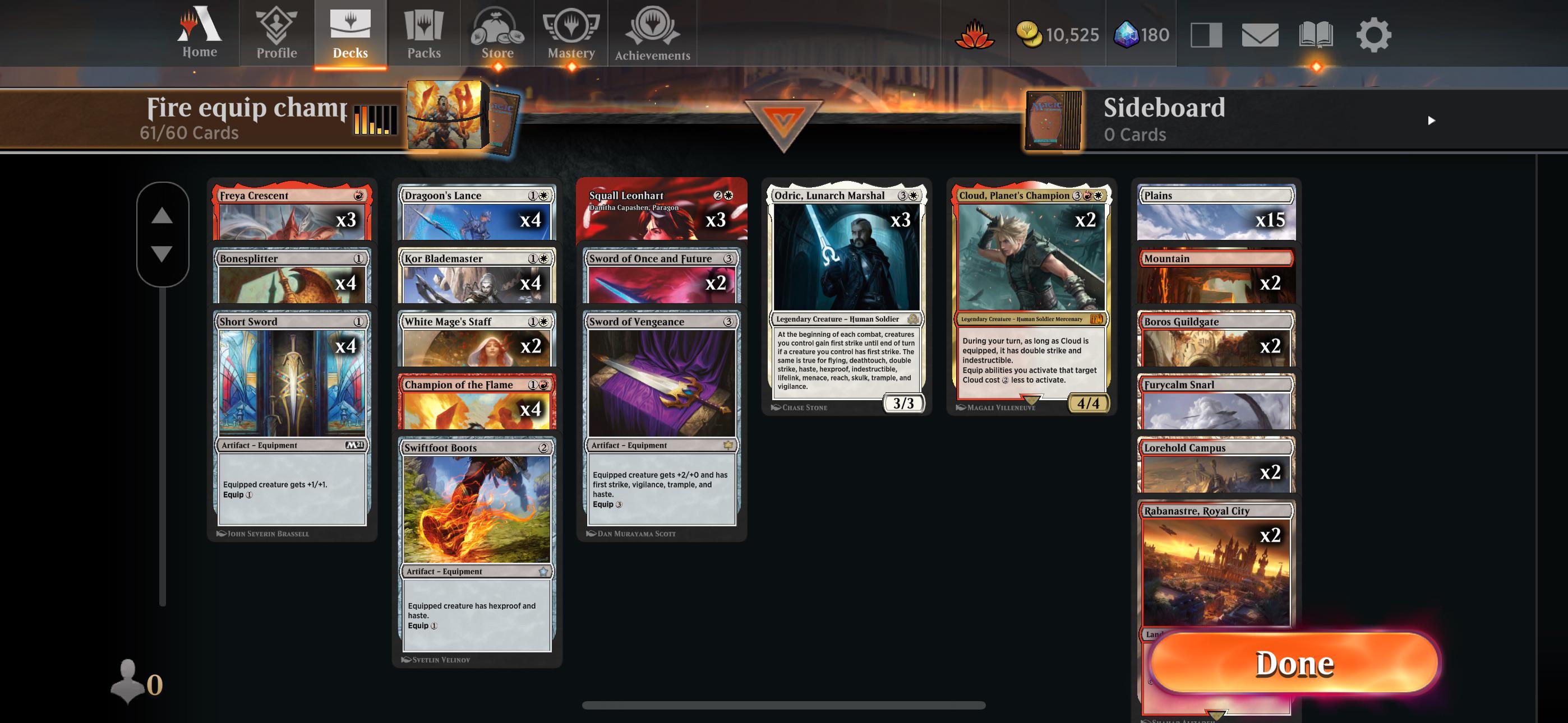 赤白装備デッキの提案 : r/magicTCG