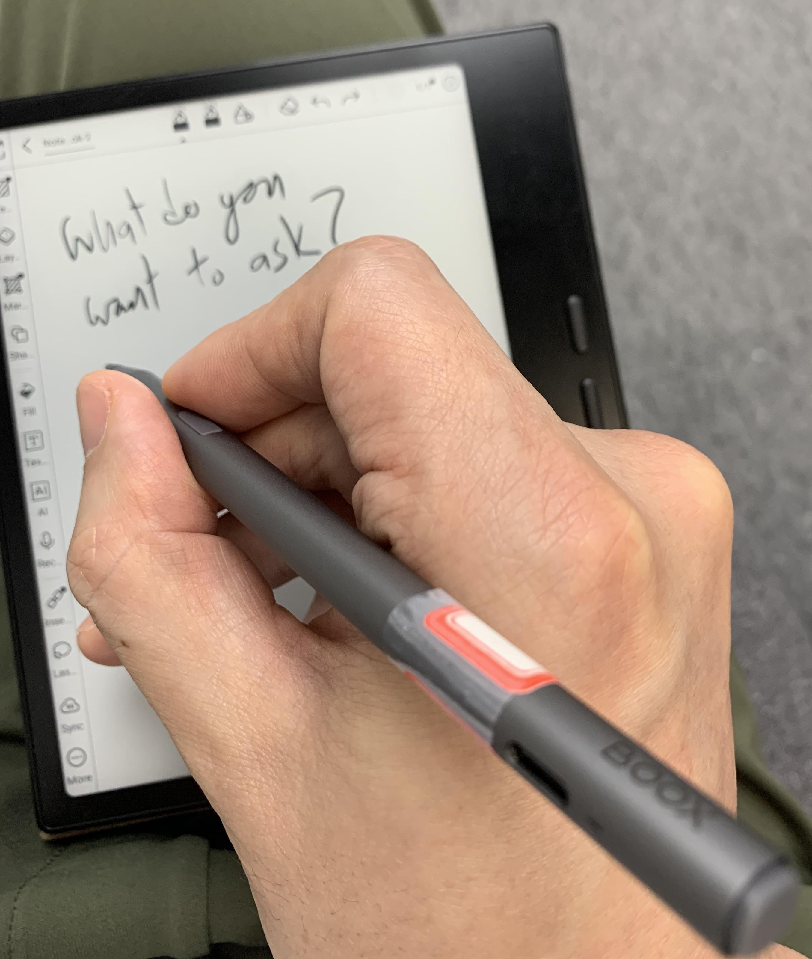 新しいB&W BOOX Go7とペン : r/Onyx_Boox