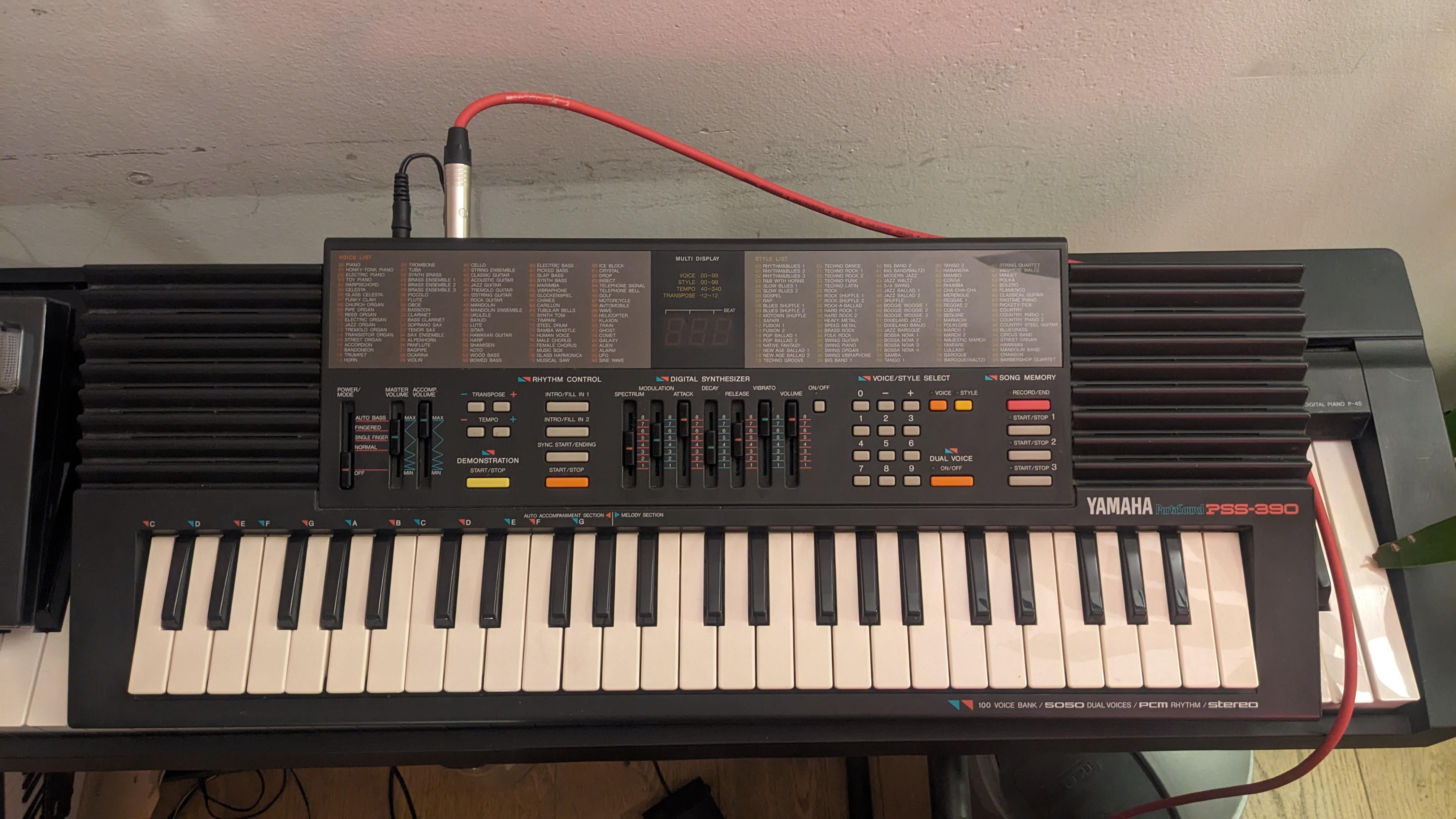 got this today (Yamaha PSS-390) : r/cheapkeys