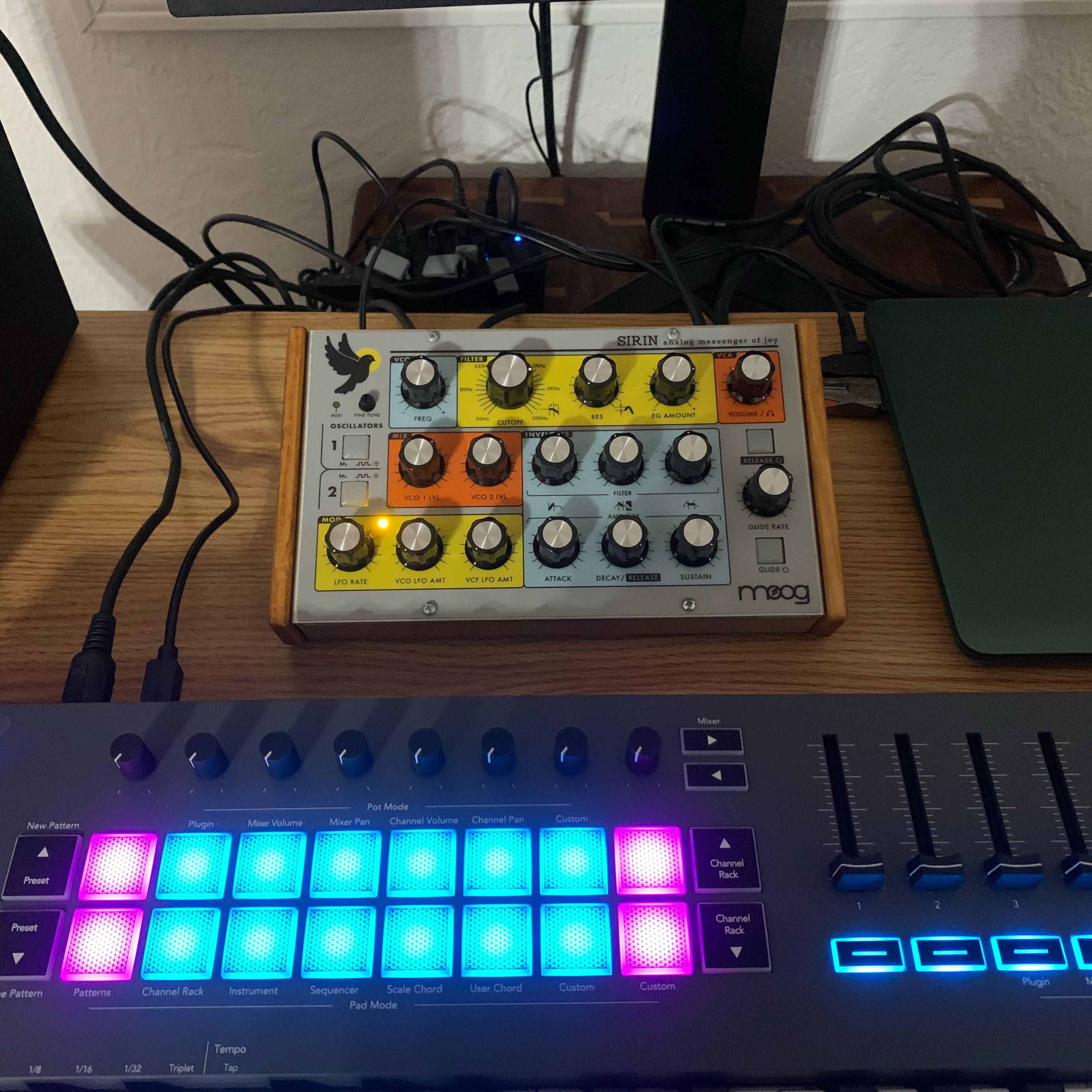 Liking my first analog synth(Moog-Sirin) : r/synthesizers