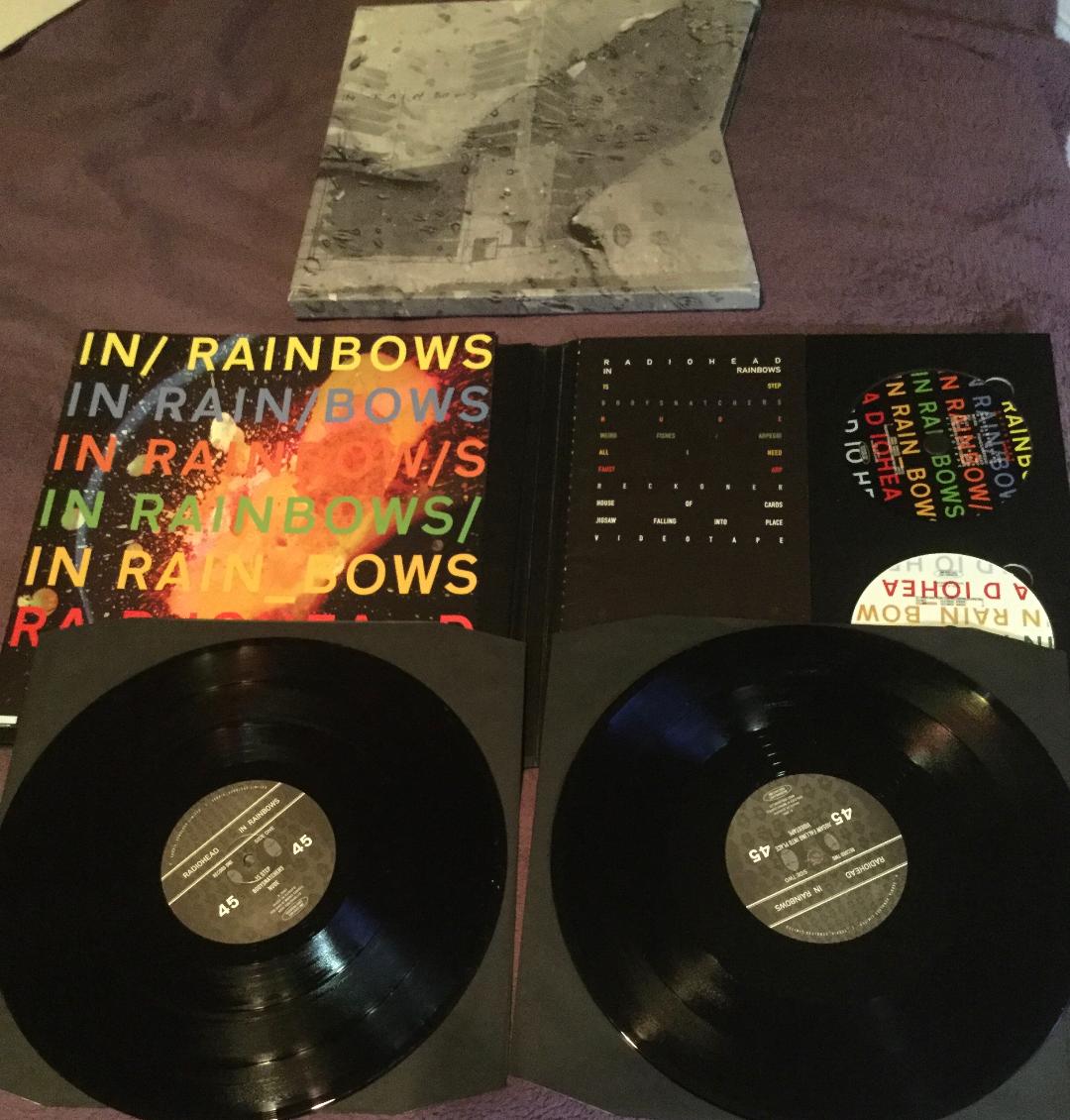 Radiohead In Rainbows boxset - Spinning records i haven't played
