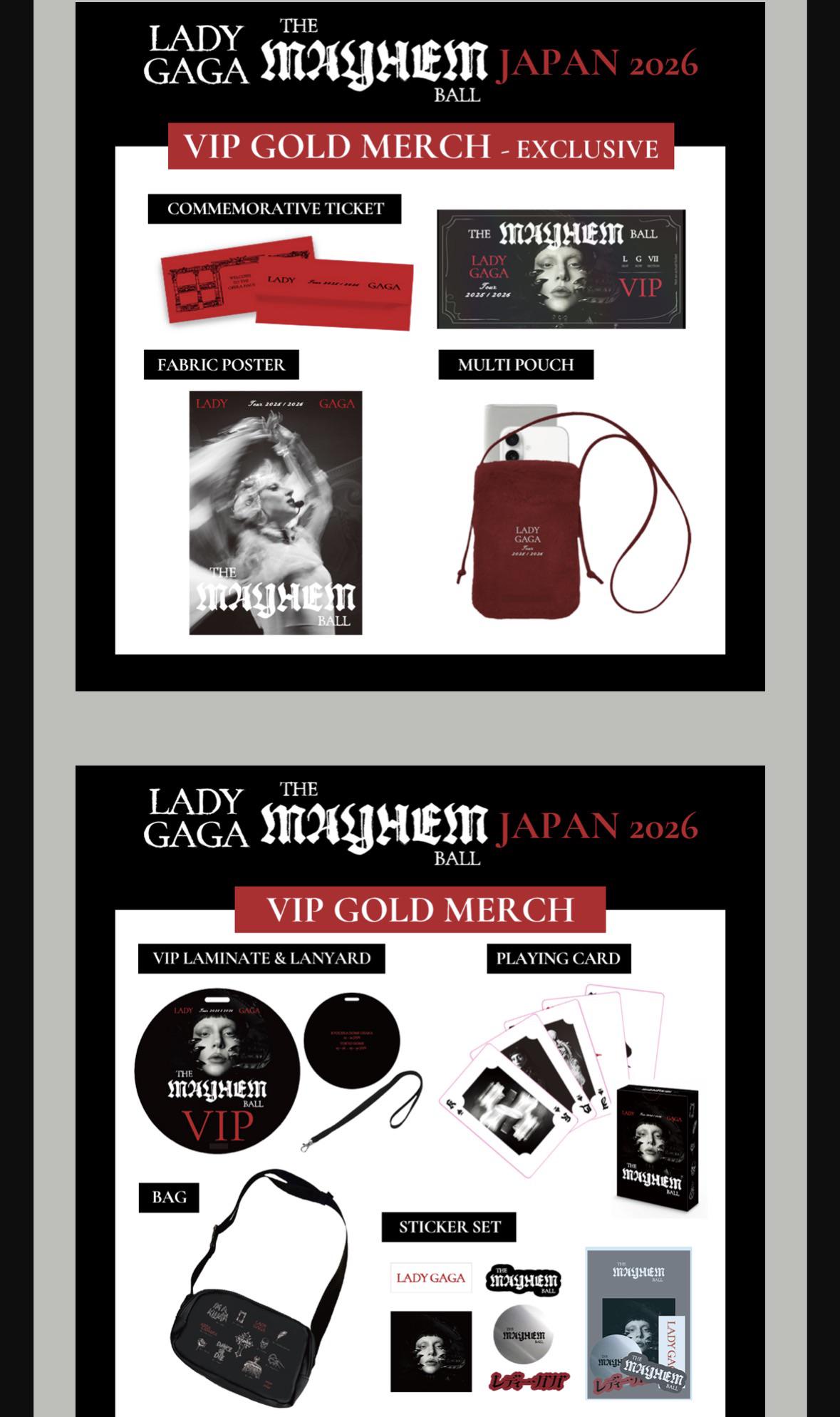 VIP merch…. Seriously? : r/LadyGaga