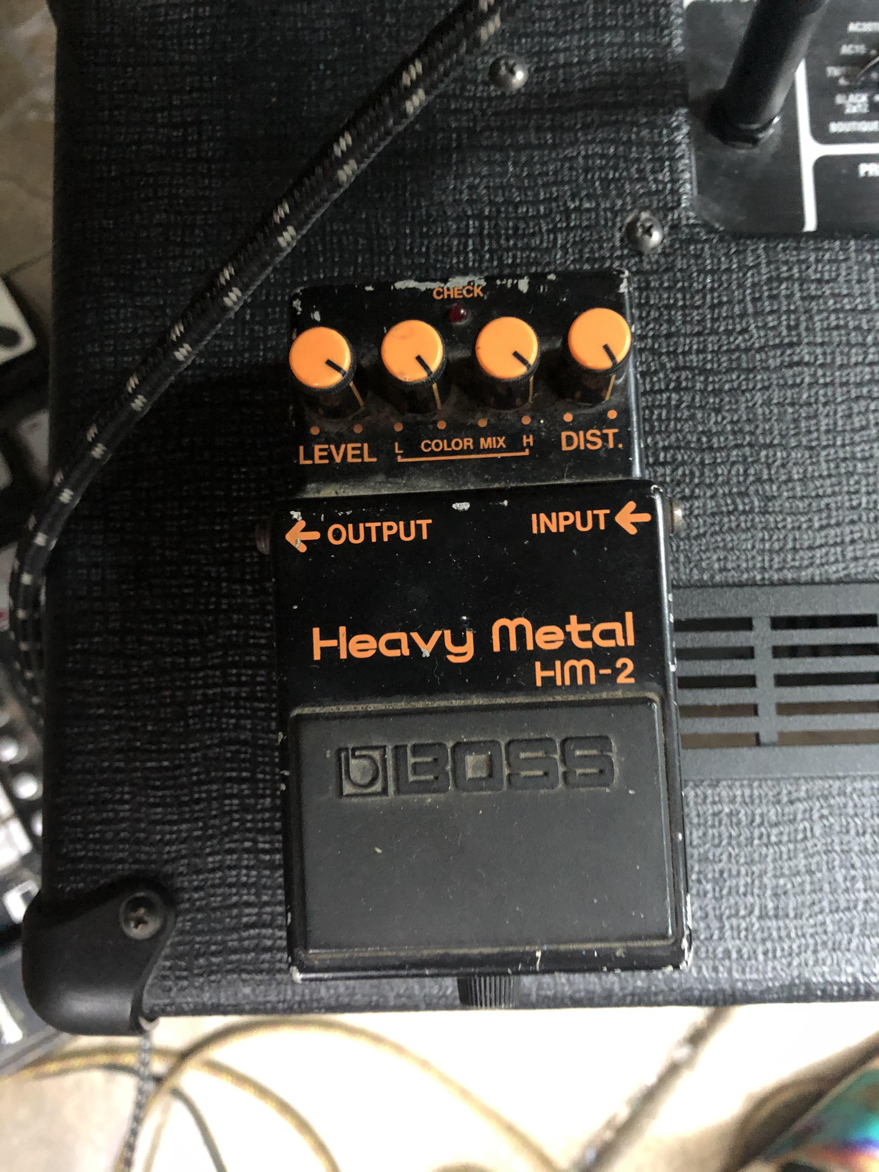 1984 Japanese Boss HM-2 : r/guitarpedals