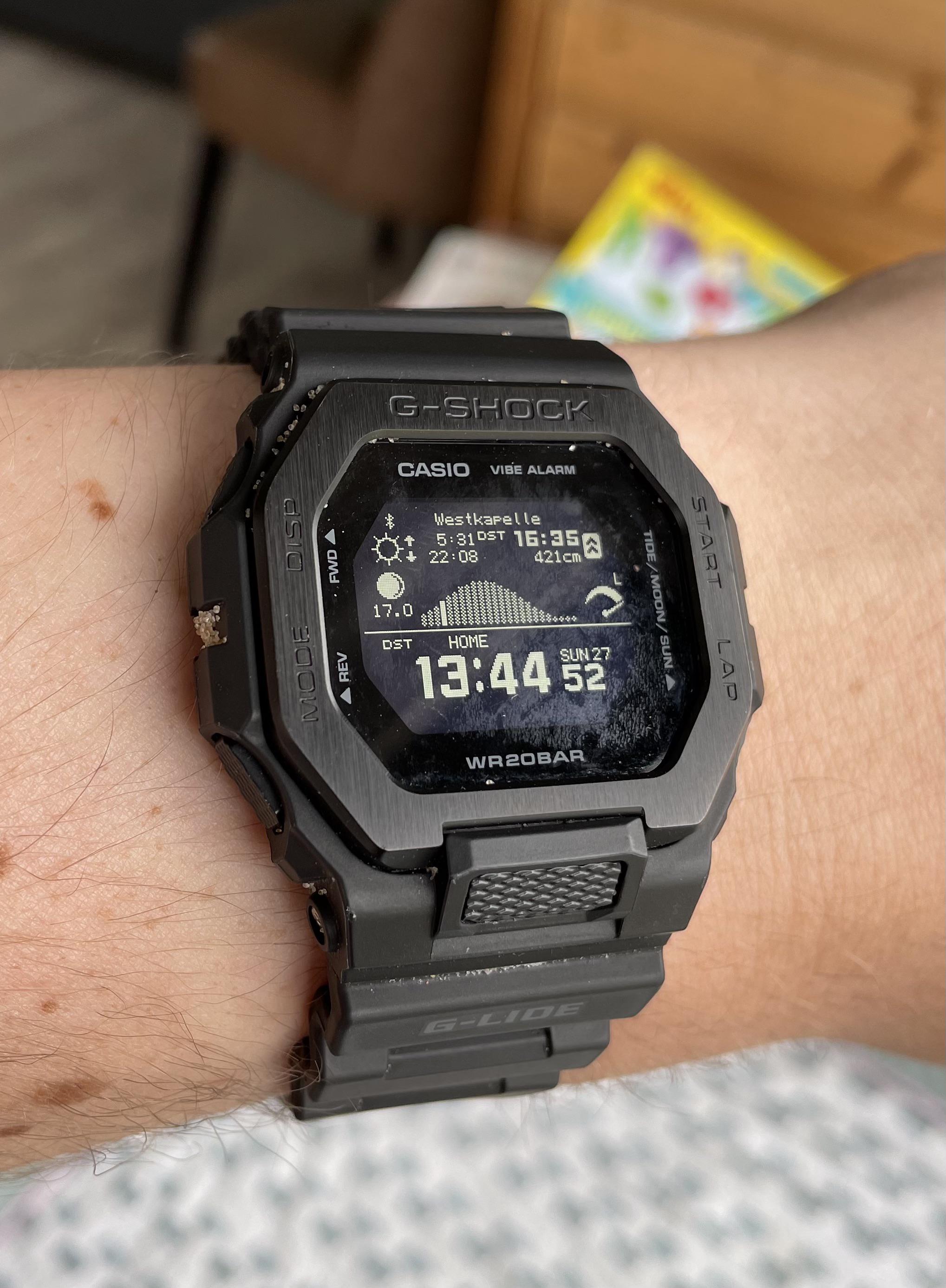 GBX-100 after a day on the beach! : r/gshock