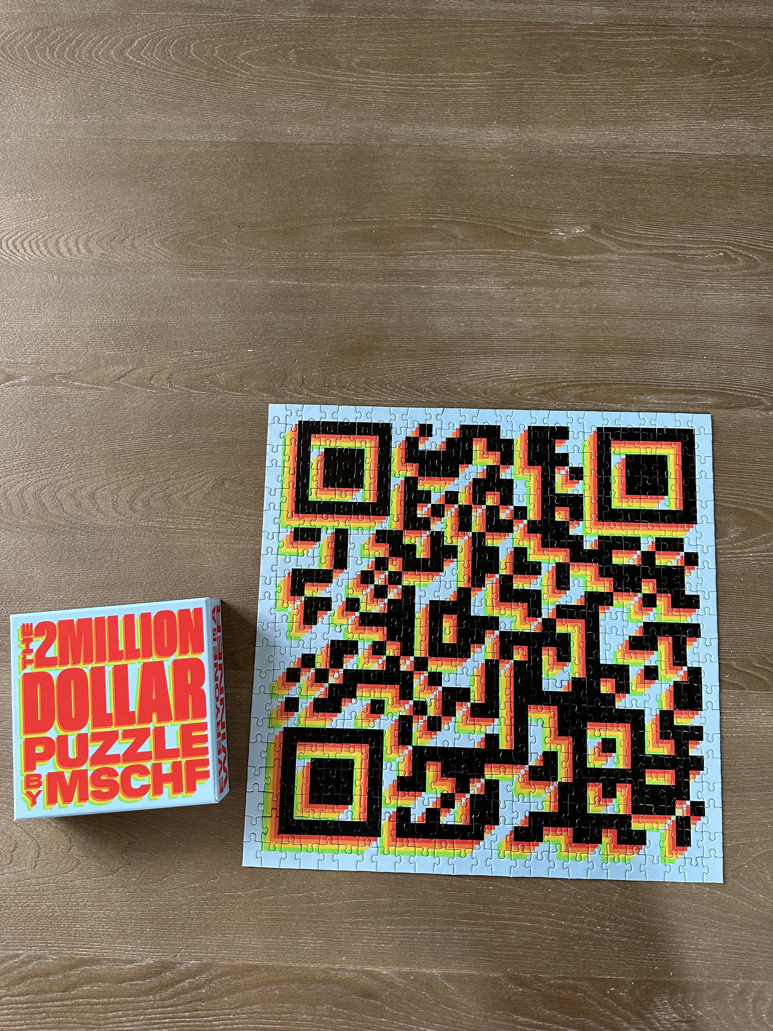 Entry] 2 Million Dollar Puzzle - By MSCHF- 500 pieces : r