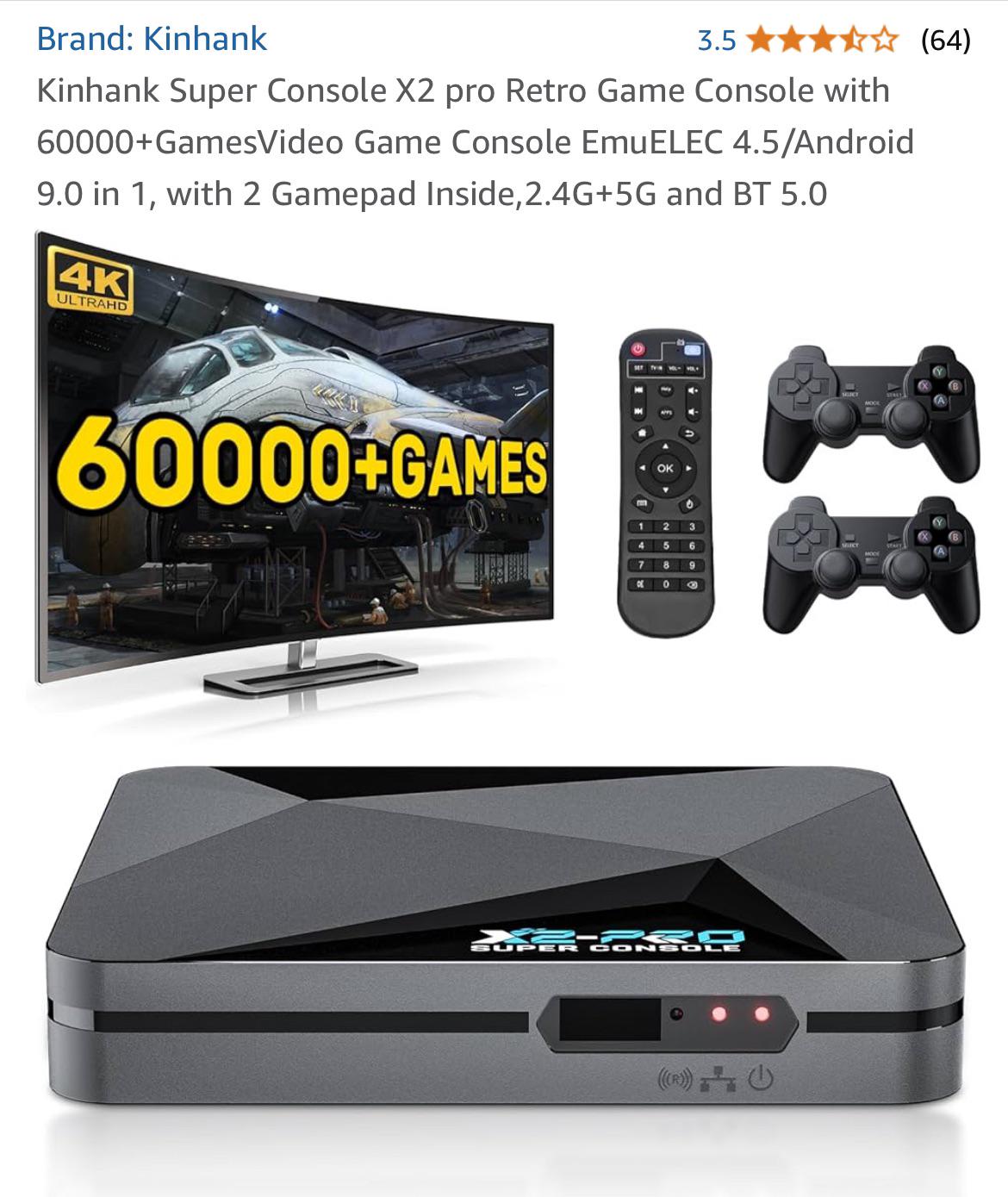 KinHank Super Console X2 proゲーム機を買ったんだけどさ。SDカードを