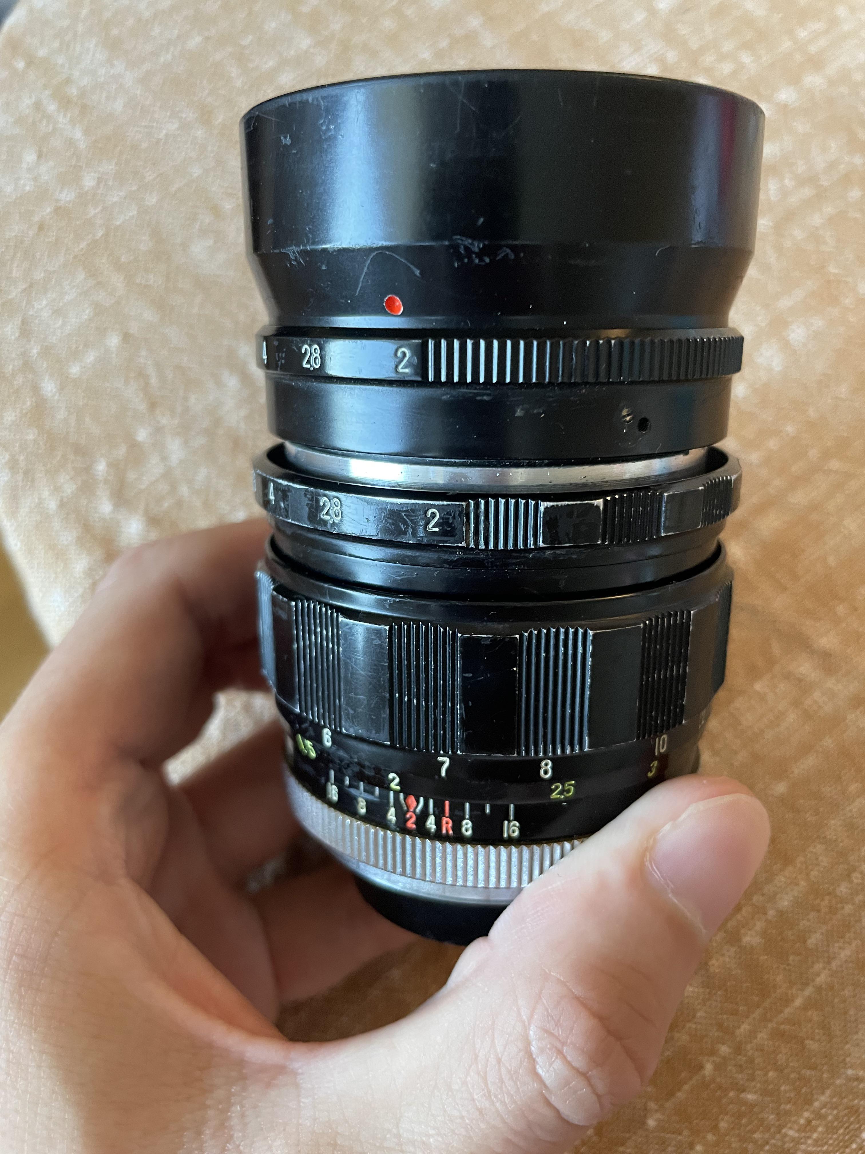 Sankyo Kohki Komura 105mm f2 repair : r/vintagecameras