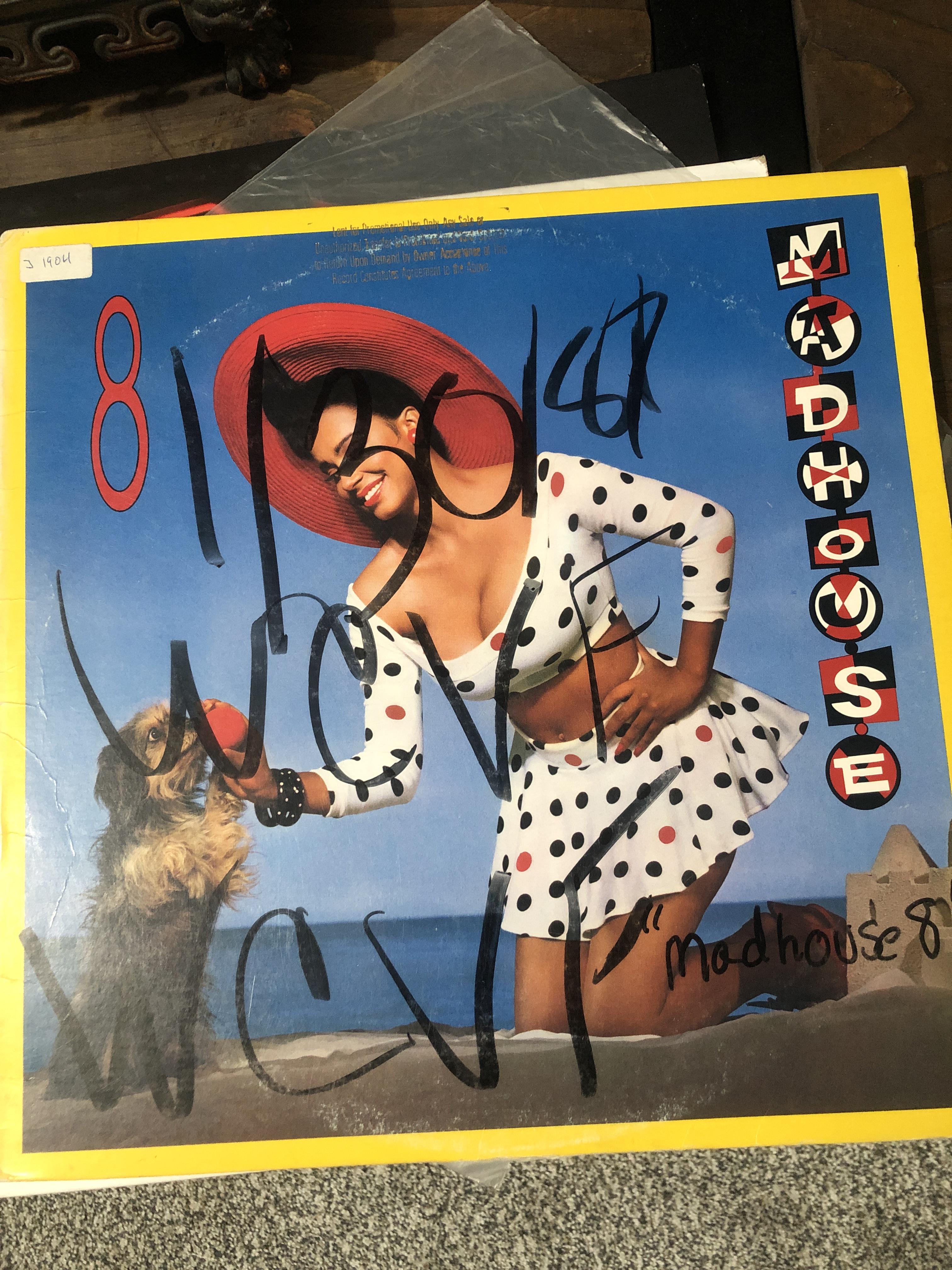 Found a promo copy of Madhouse - 8 in a $1 record bin! Sucks