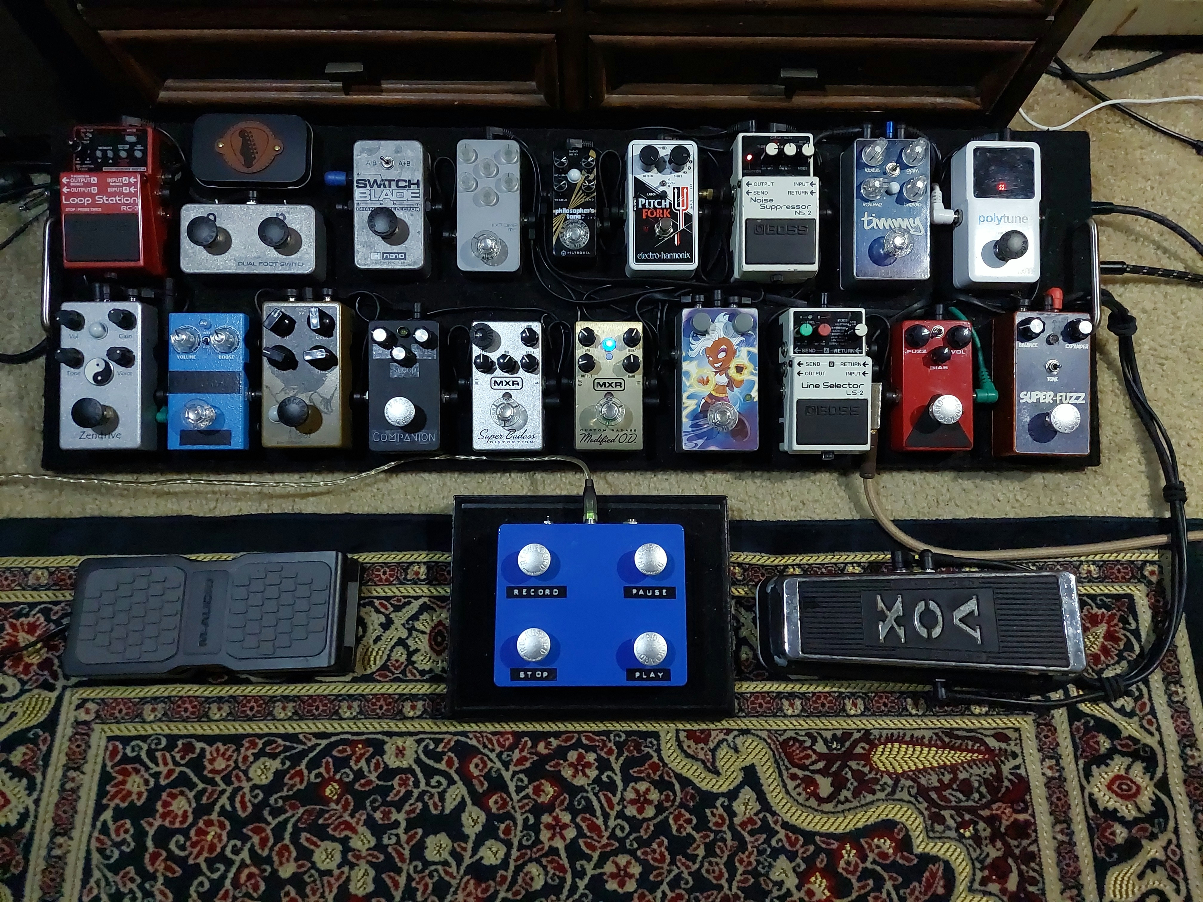 NPD] MXR M77 Custom Badass Modified OD : r/guitarpedals