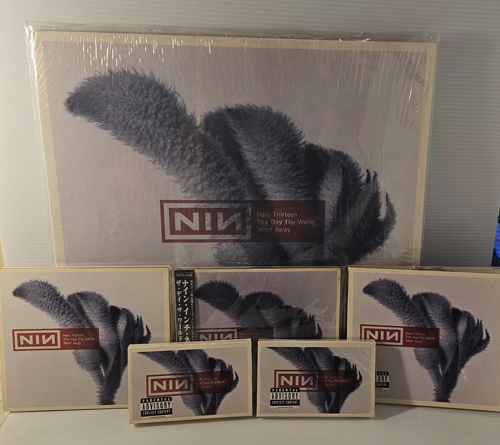 Happy 25th birthday to Halo 13! Here's my Halo 13 collection. : r/nin