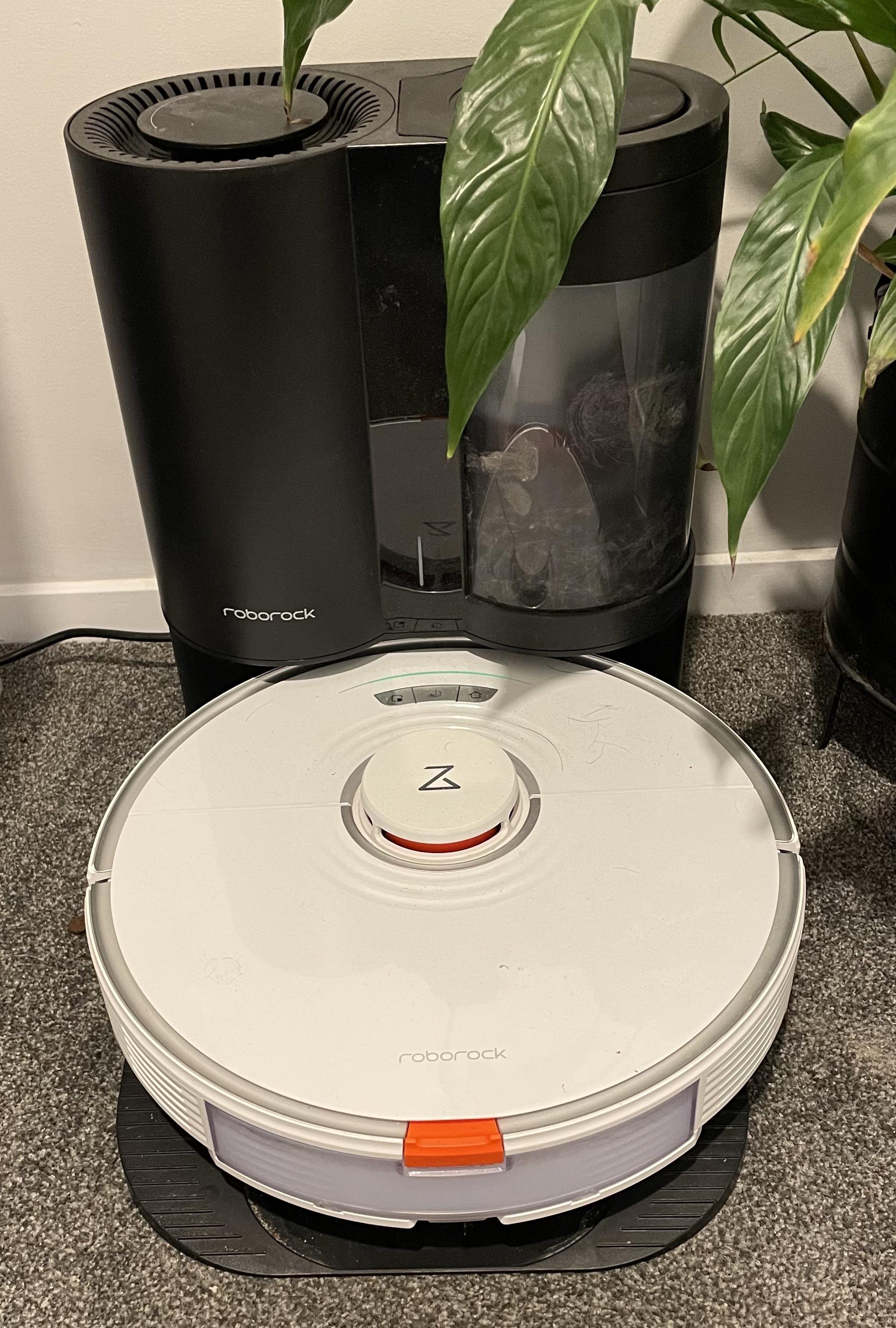 Roborock s7 と自動ゴミ収集ドックが、ちゃんとゴミを吸い上げてくれ