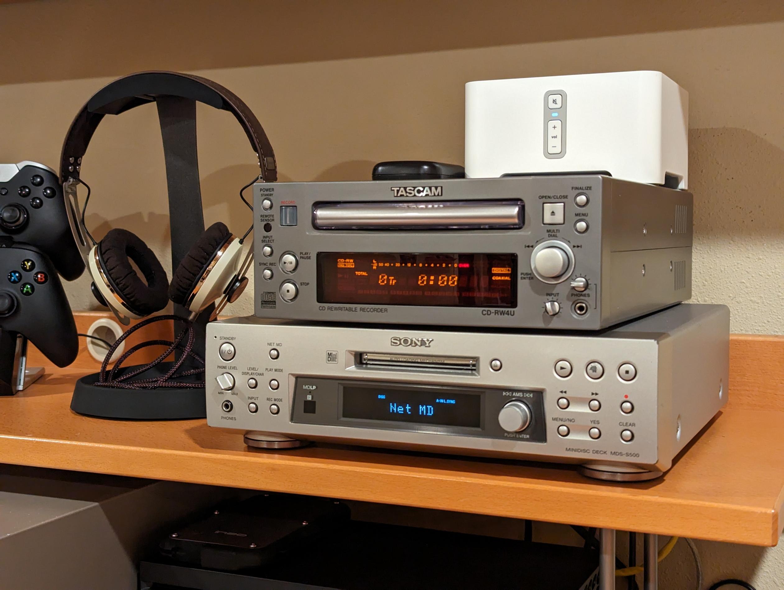 PC録音用に良いNet MDデッキを手に入れたよ : r/minidisc