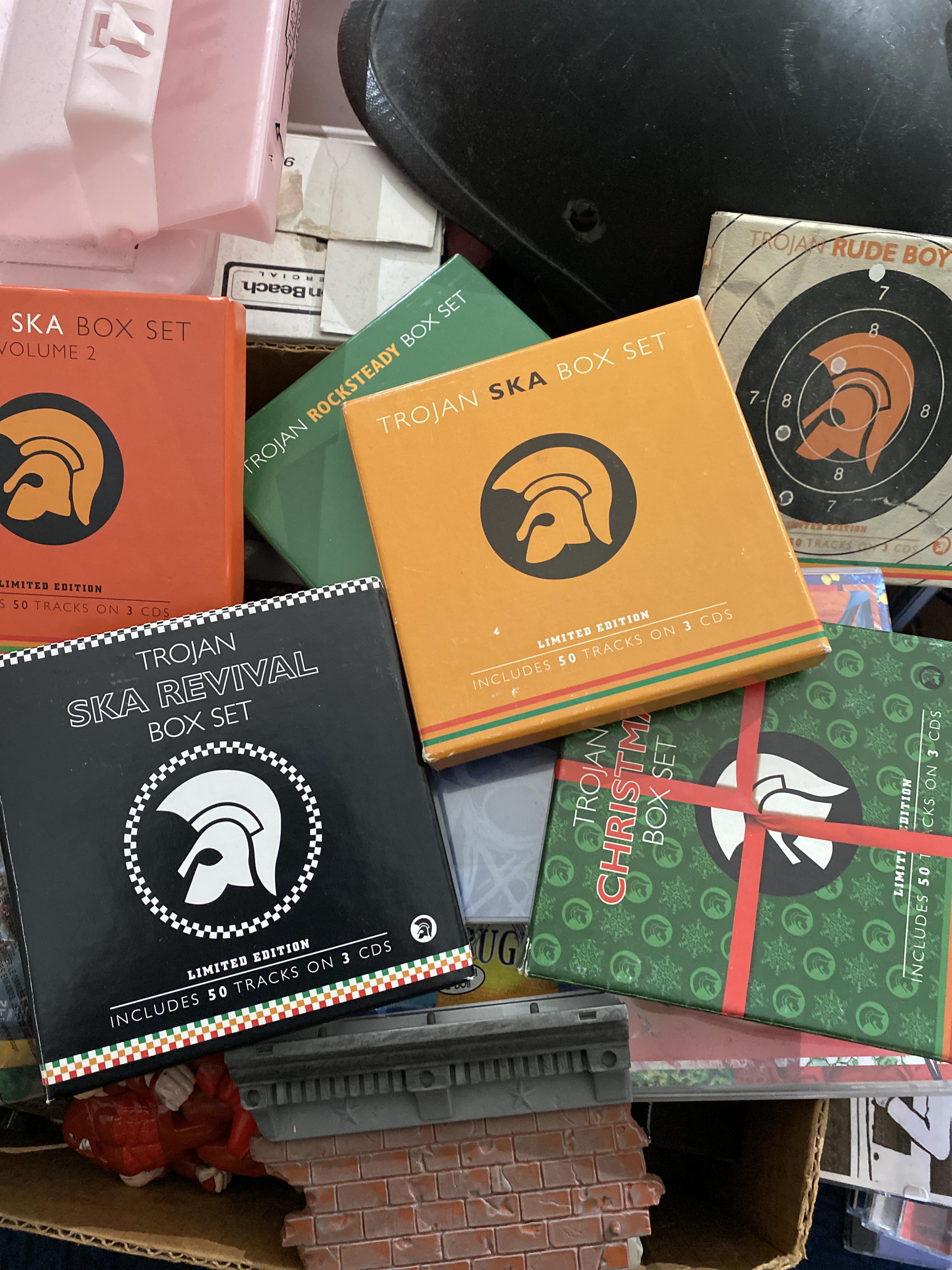 Moving and found all my Trojan Box Sets : r/Ska