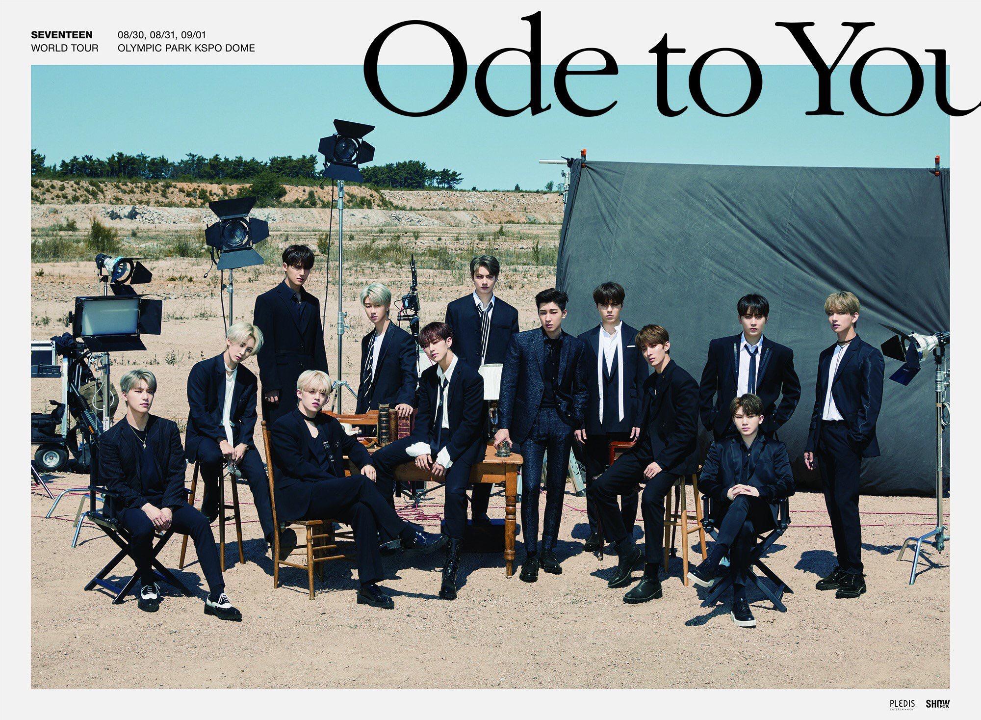 K-POP・アジア Ode to You WORLD TOUR K-Pop Superstars SEVENTEEN Announce Return To North America For