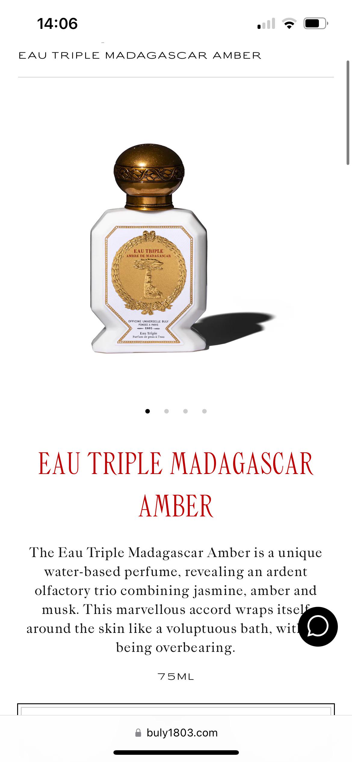 Buly 1803 perfumes - Madagascar amber : r/fragrance