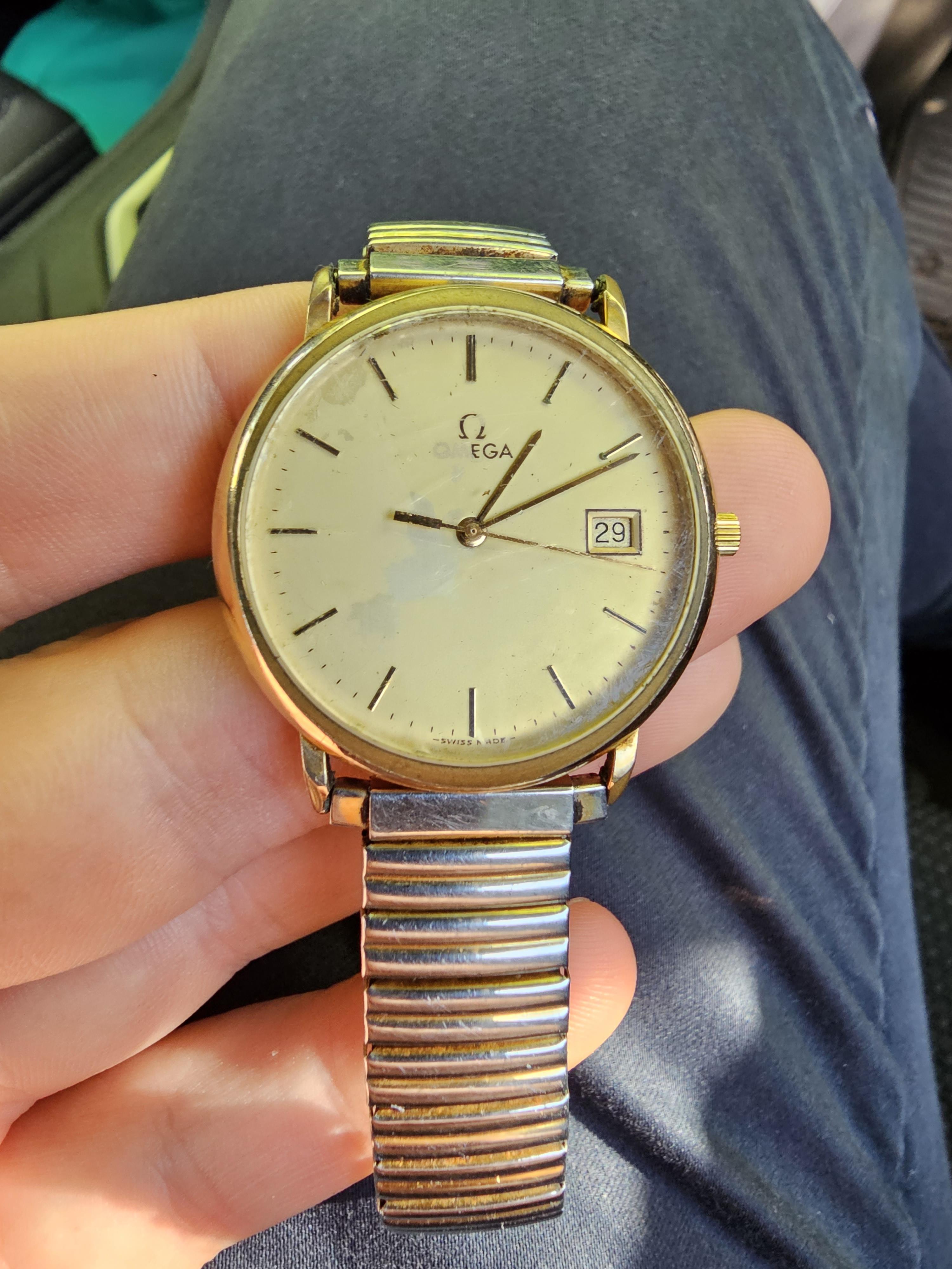 I want to restore my Grandfathers Old Omega DeVille : r/watchrepair