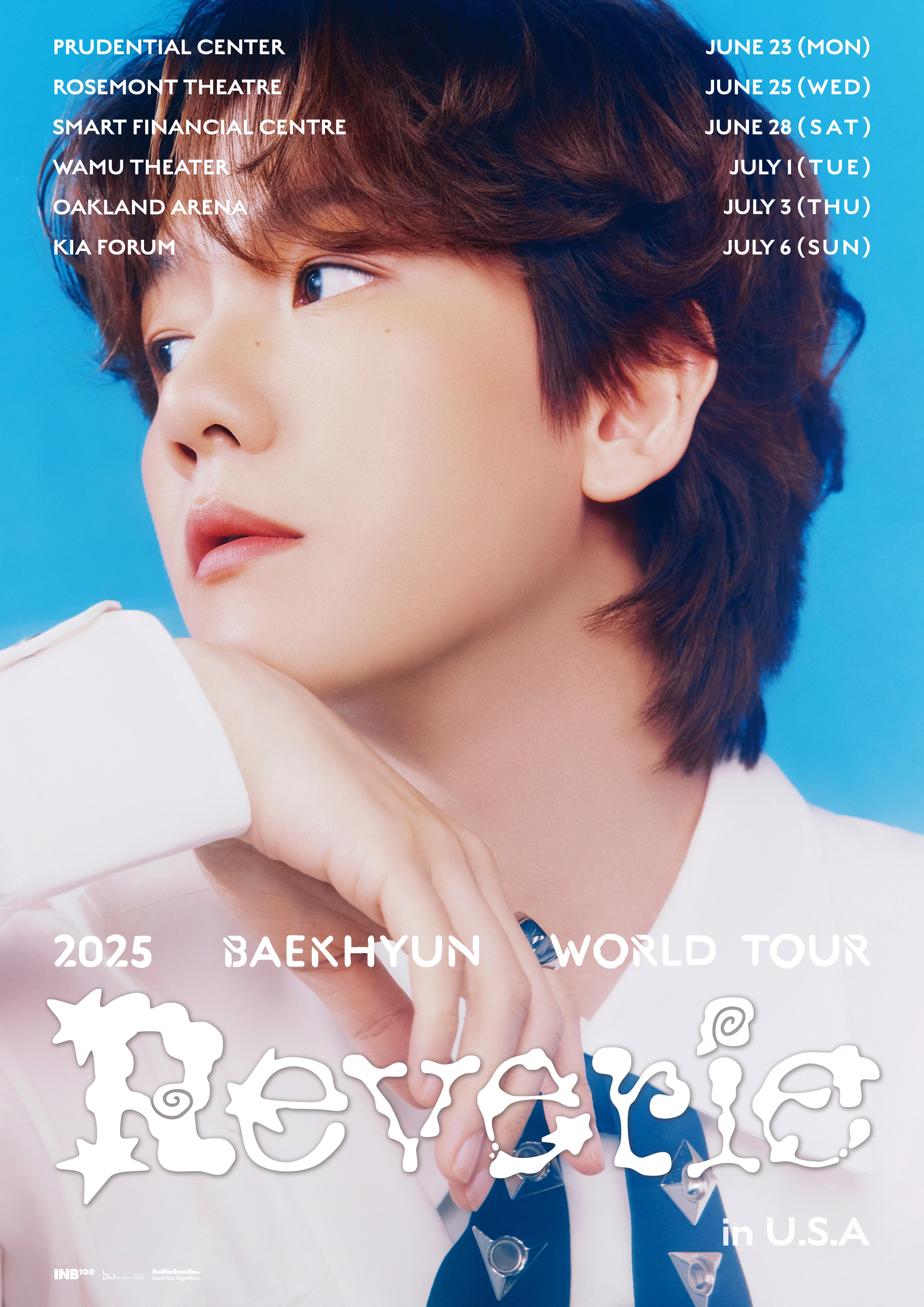EXO ベクヒョン - 2025 BAEKHYUN WORLD TOUR 'Reverie' in USA (発表