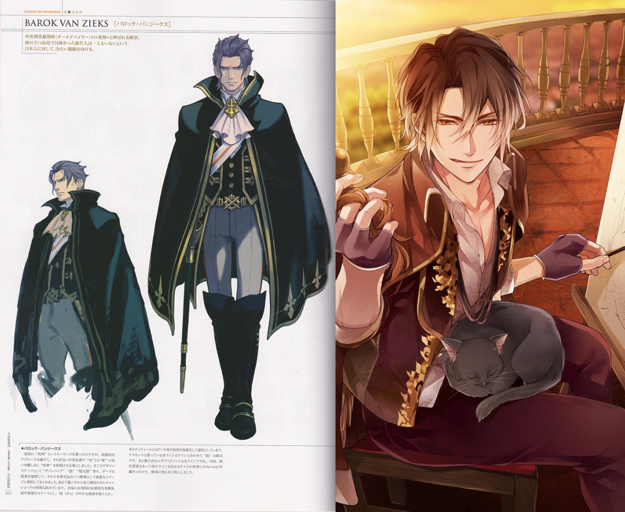 バロックの日本語版声優、津田健次郎さんは、19世紀後半のイケメン