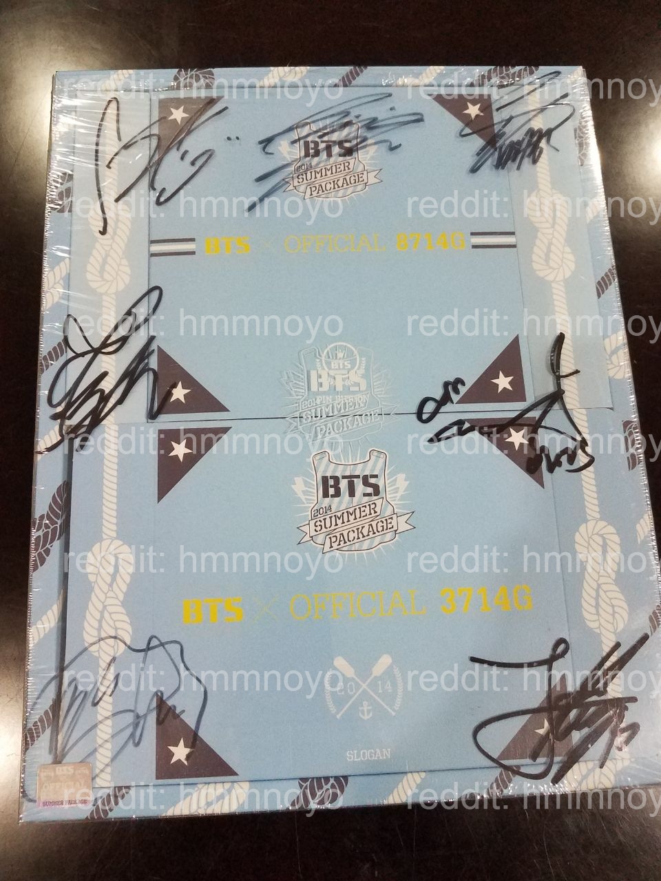 Bought this BTS signed 2014 summer package w/ all inclusions from