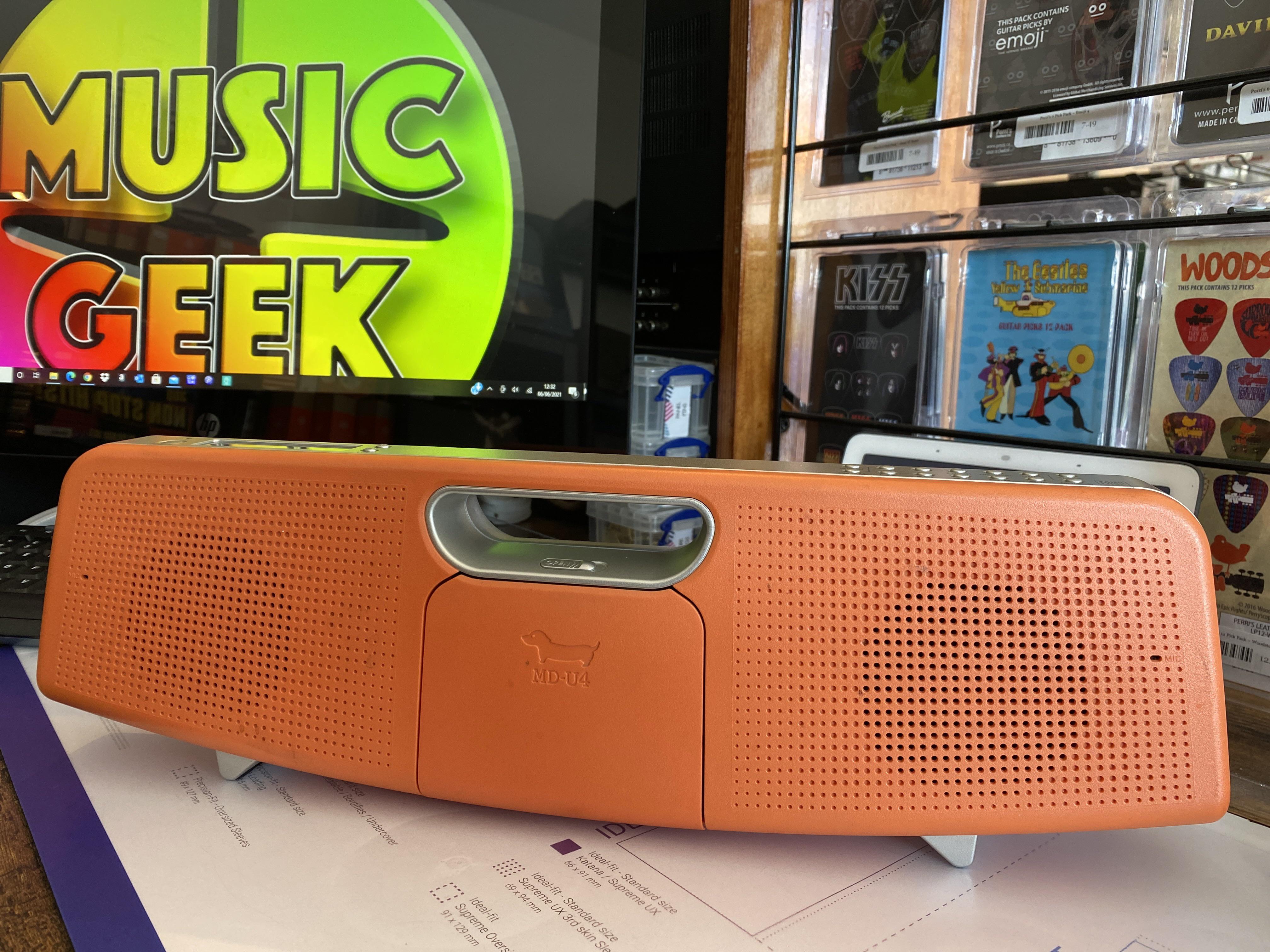 Sanyo MD-U4 Boombox : r/minidisc