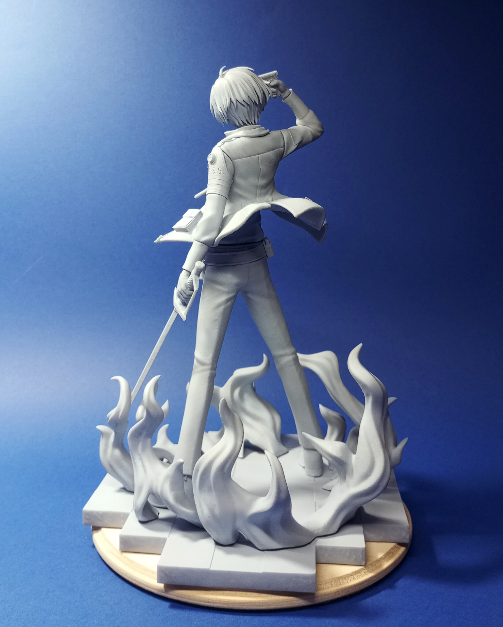 ペルソナ3 リロードの主人公、結城 理の1/8スケール3Dプリント