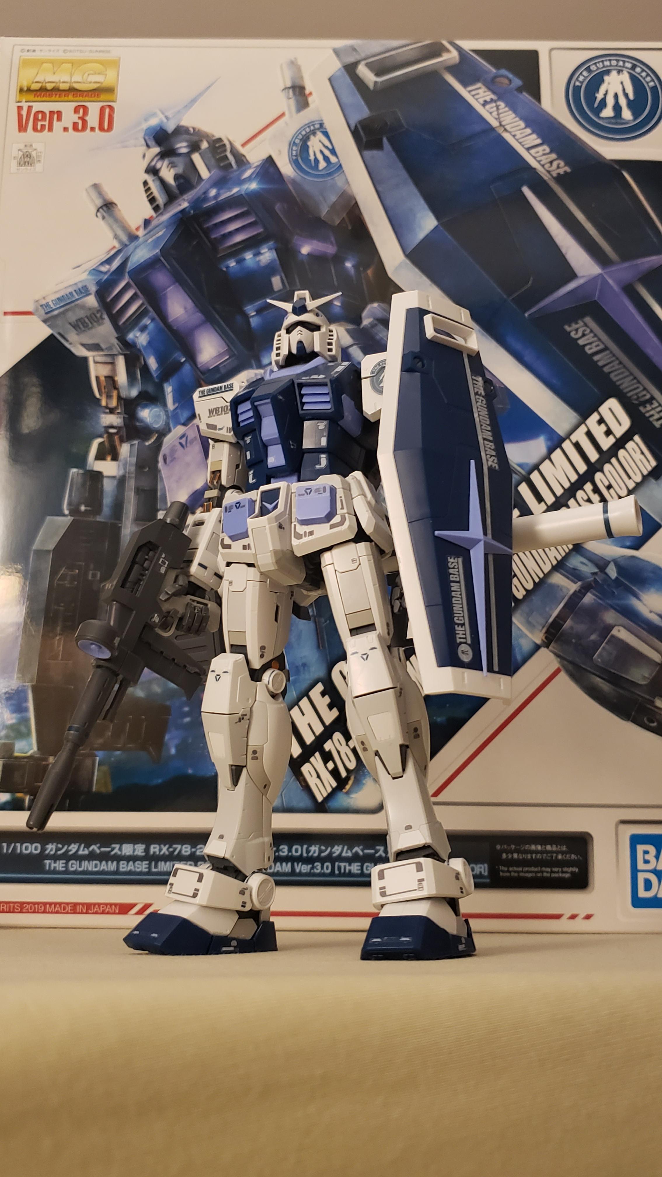 Second MG Complete! - Straight Built MG RX-78-2 3.0 [The Gundam
