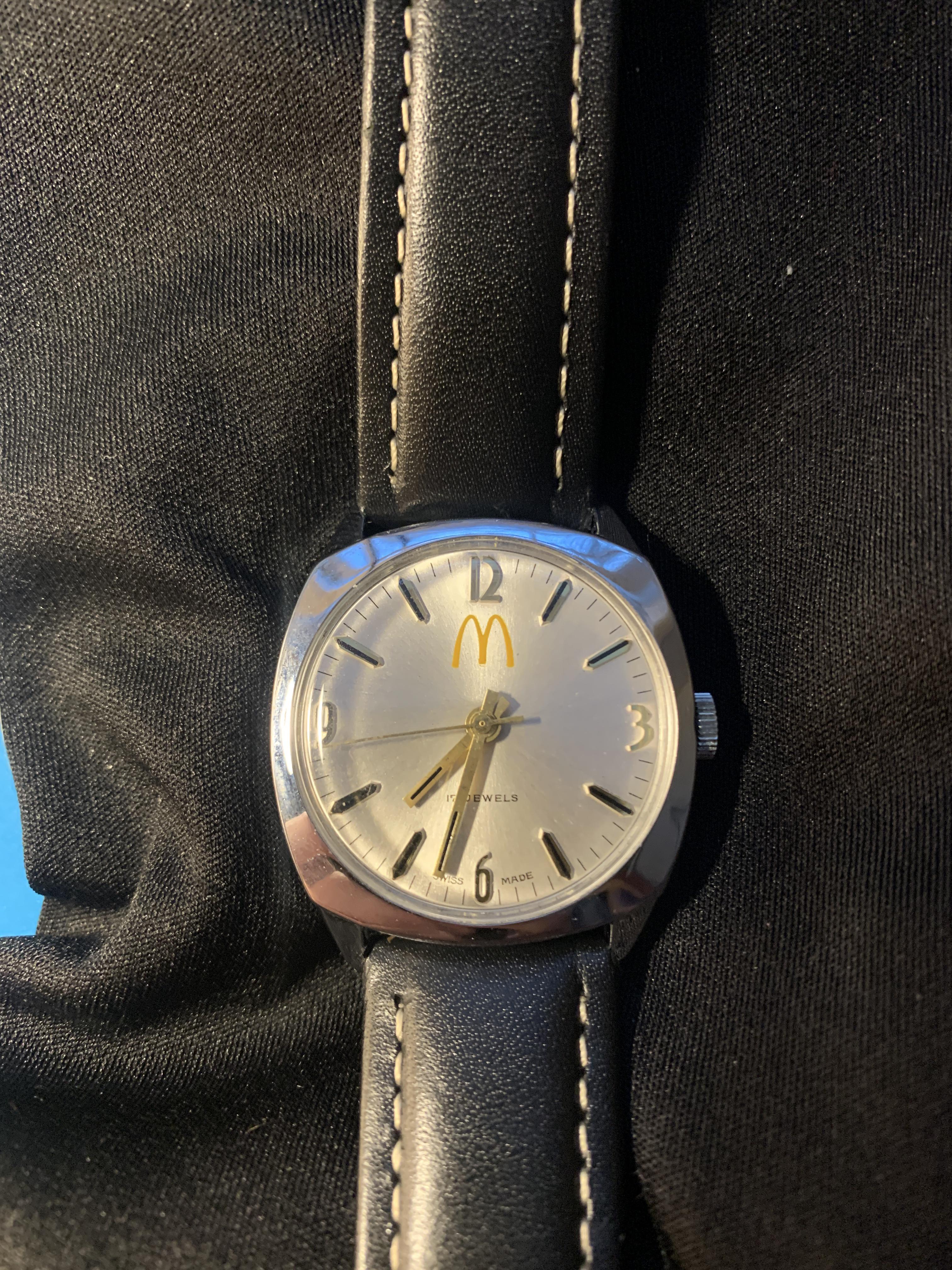 Anyone have info on this McDonalds watch? : r/Watches
