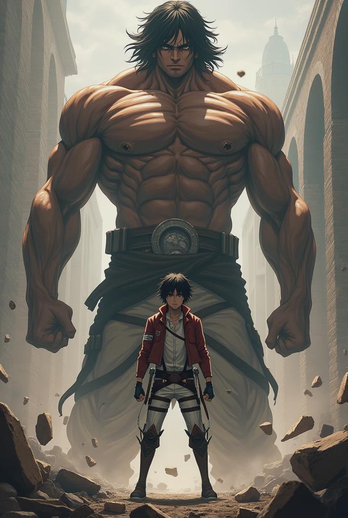 進撃の巨人とのクロスオーバーレイドはどうかな…エレン・イェーガーを