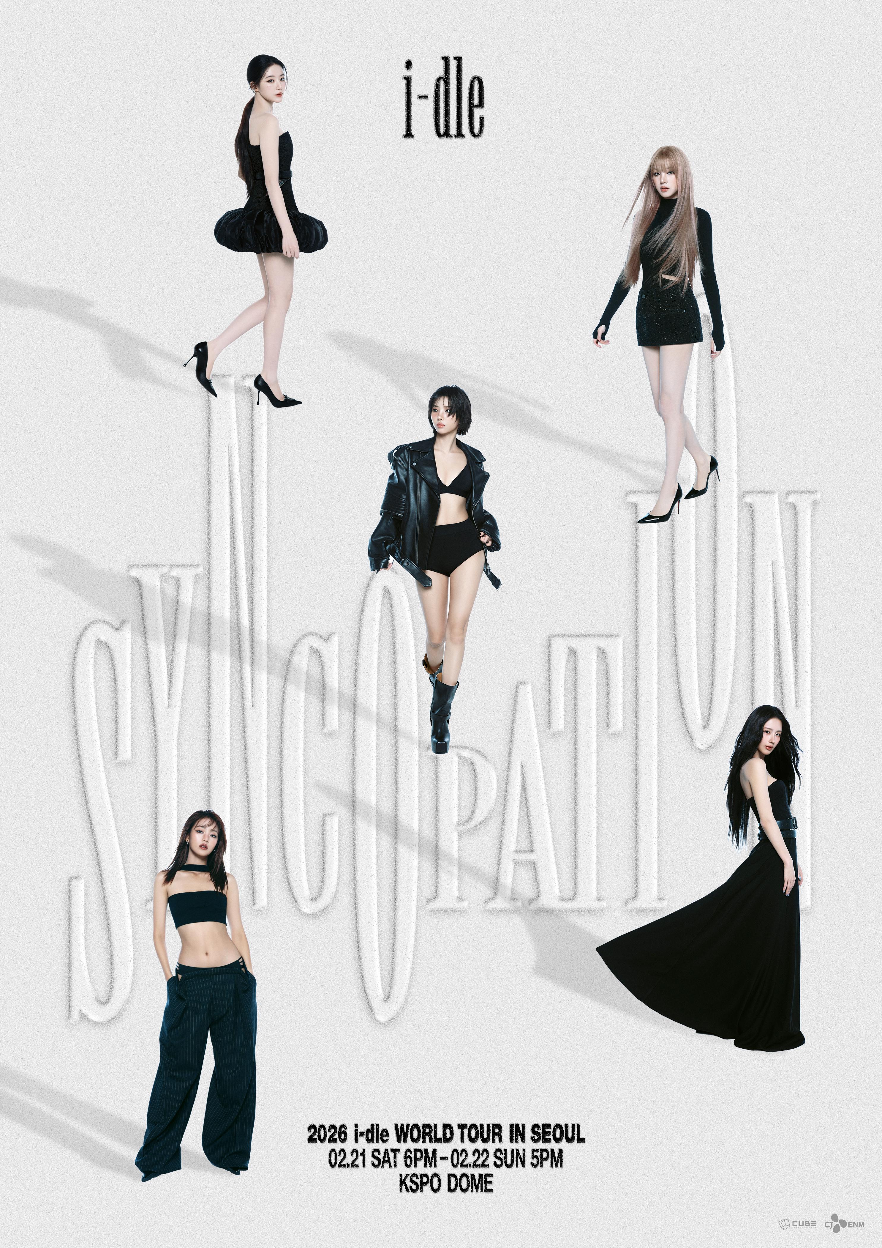 260116 2026 i-dle WORLD TOUR [Syncopation] in Seoul Main Poster