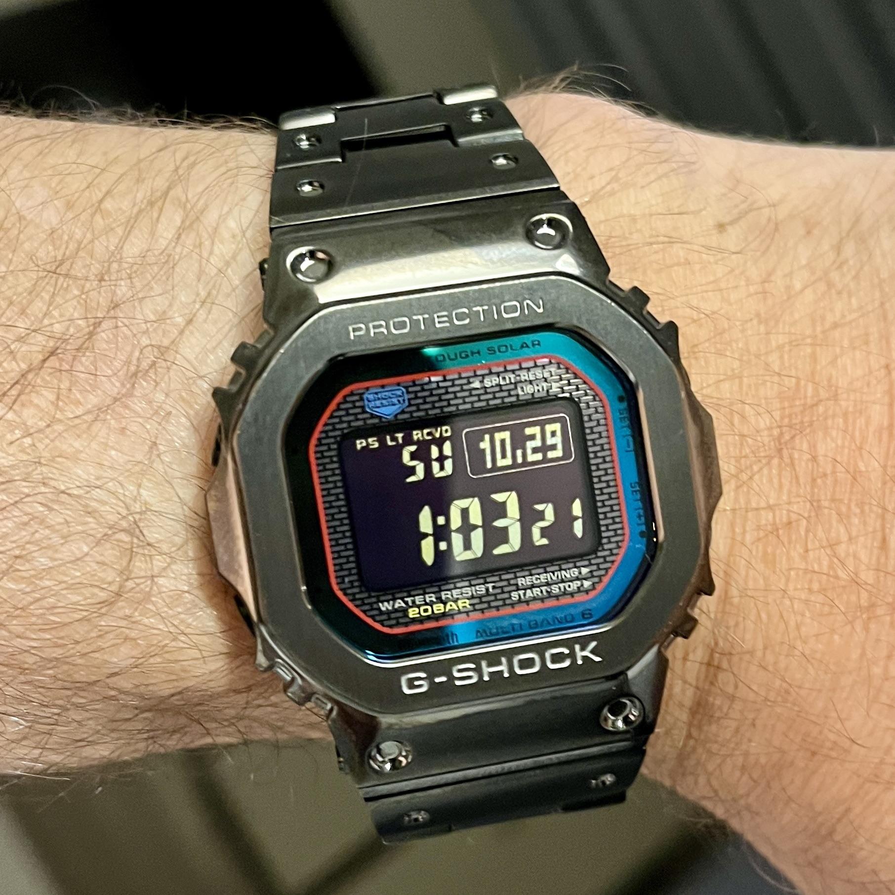 GMW-B5000BPC-1 フルメタル ポリカクロマティックアクセント : r/gshock