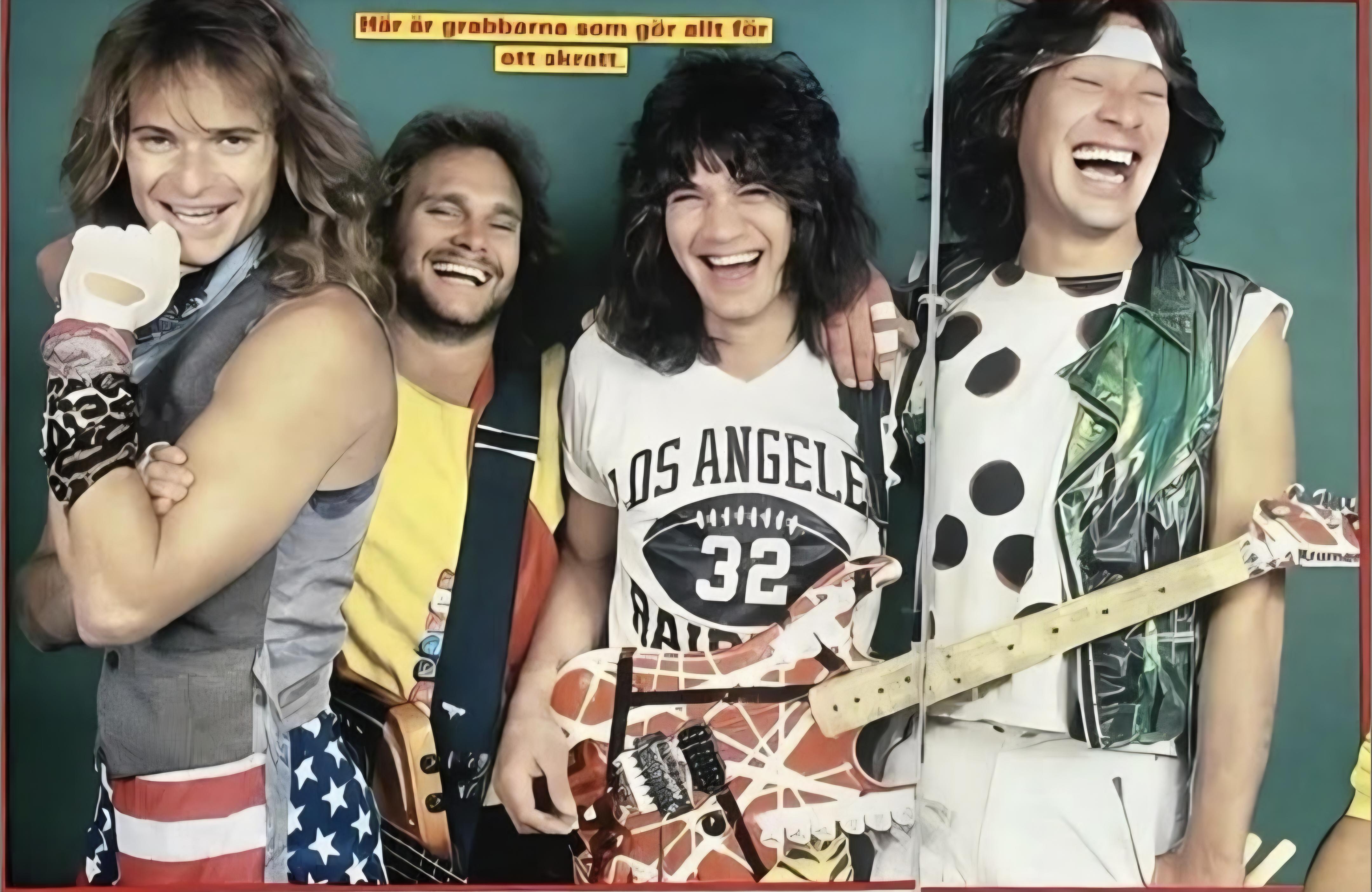 1984 in a swedish magazine! : r/vanhalen
