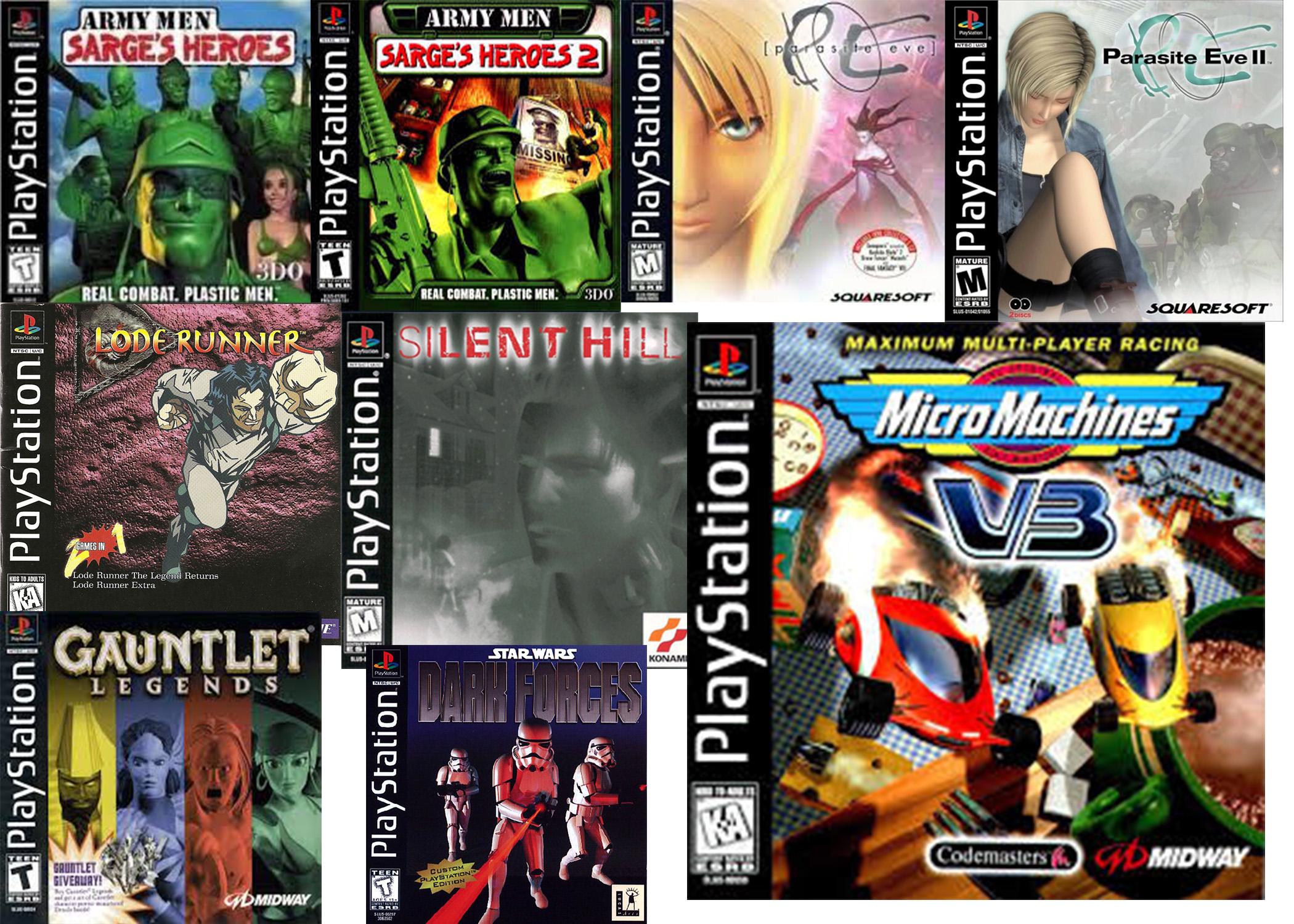 俺のお気に入りのPS1ゲーム。自分がどんな人間かを表してるのかは