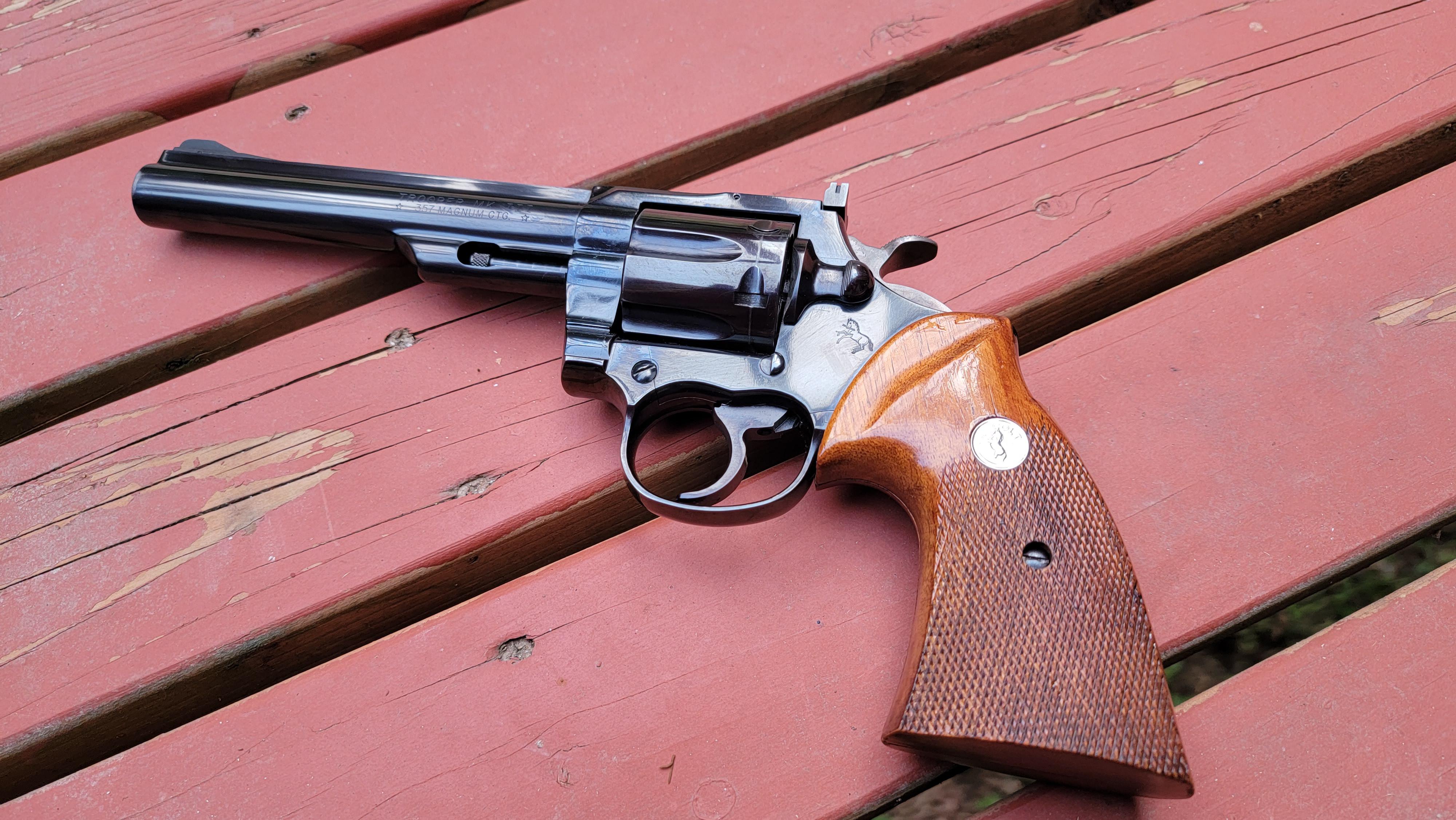 Acquired my first 357 mag! A 1969 Colt Trooper Mk III : r/WA_guns