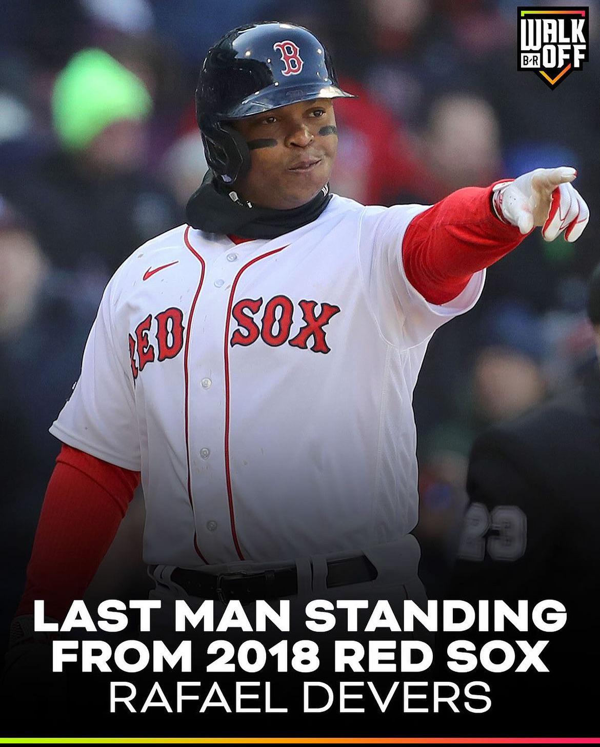 ラファエル・デバースは、2018年のワールドシリーズに出場したレッド
