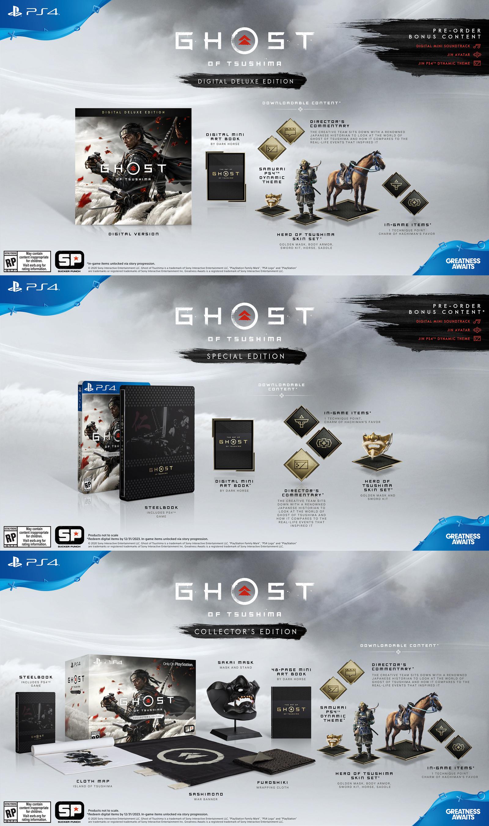 Ghost of Tsushimaのコレクターズエディション : r/playstation