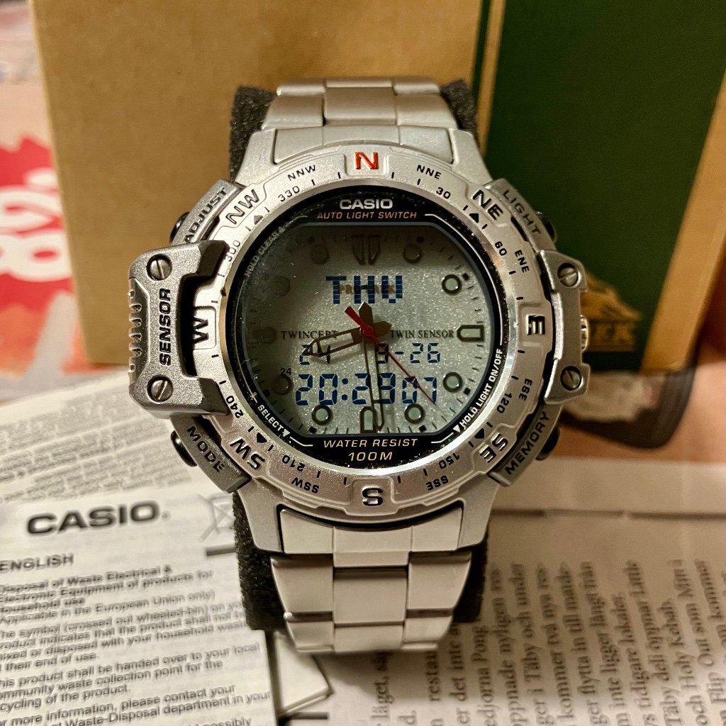 Casio PRT-500] 偉大さにひれ伏せ：カシオ プロトレック ツインセプト