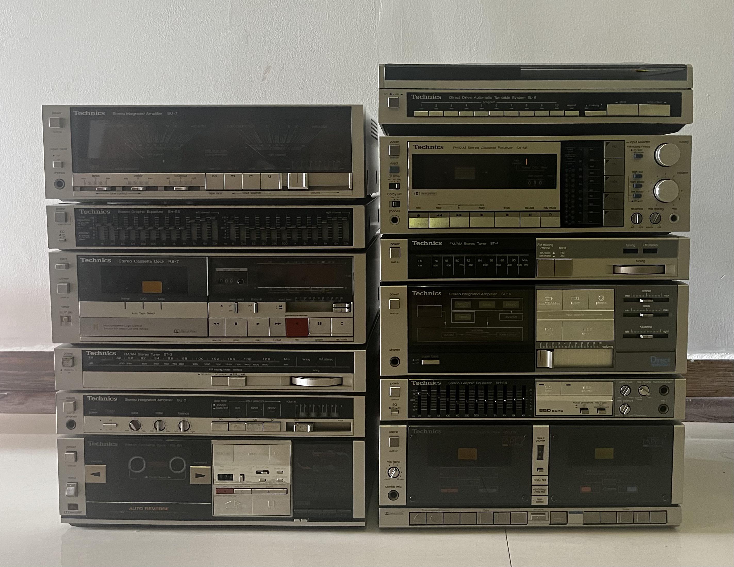 80年代のテクニクスミニコンポへの愛 : r/vintageaudio