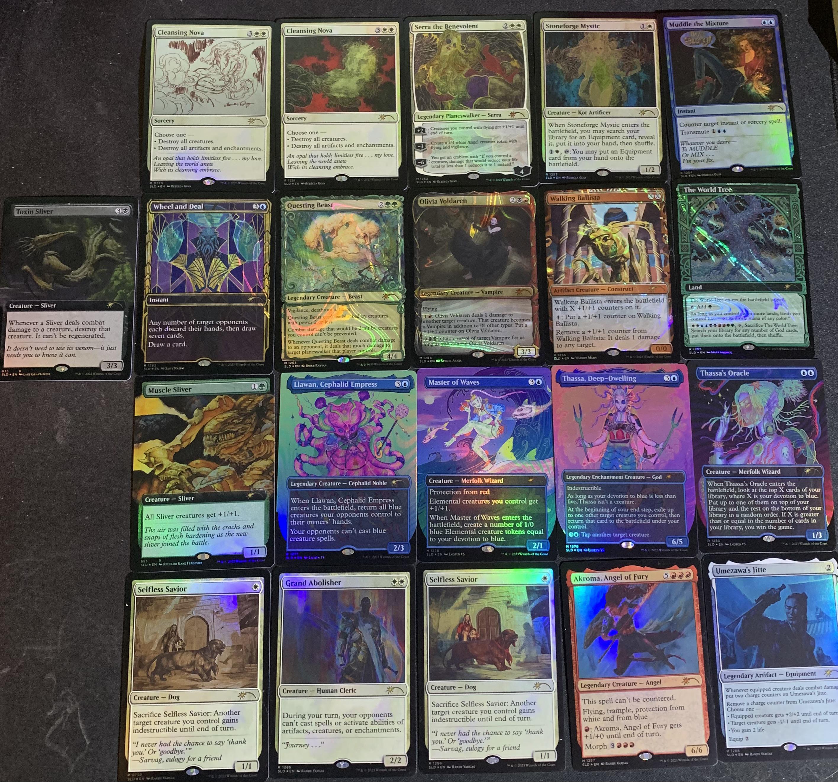 Spring Superdrop Secret Lair arrived today, what's your favorite