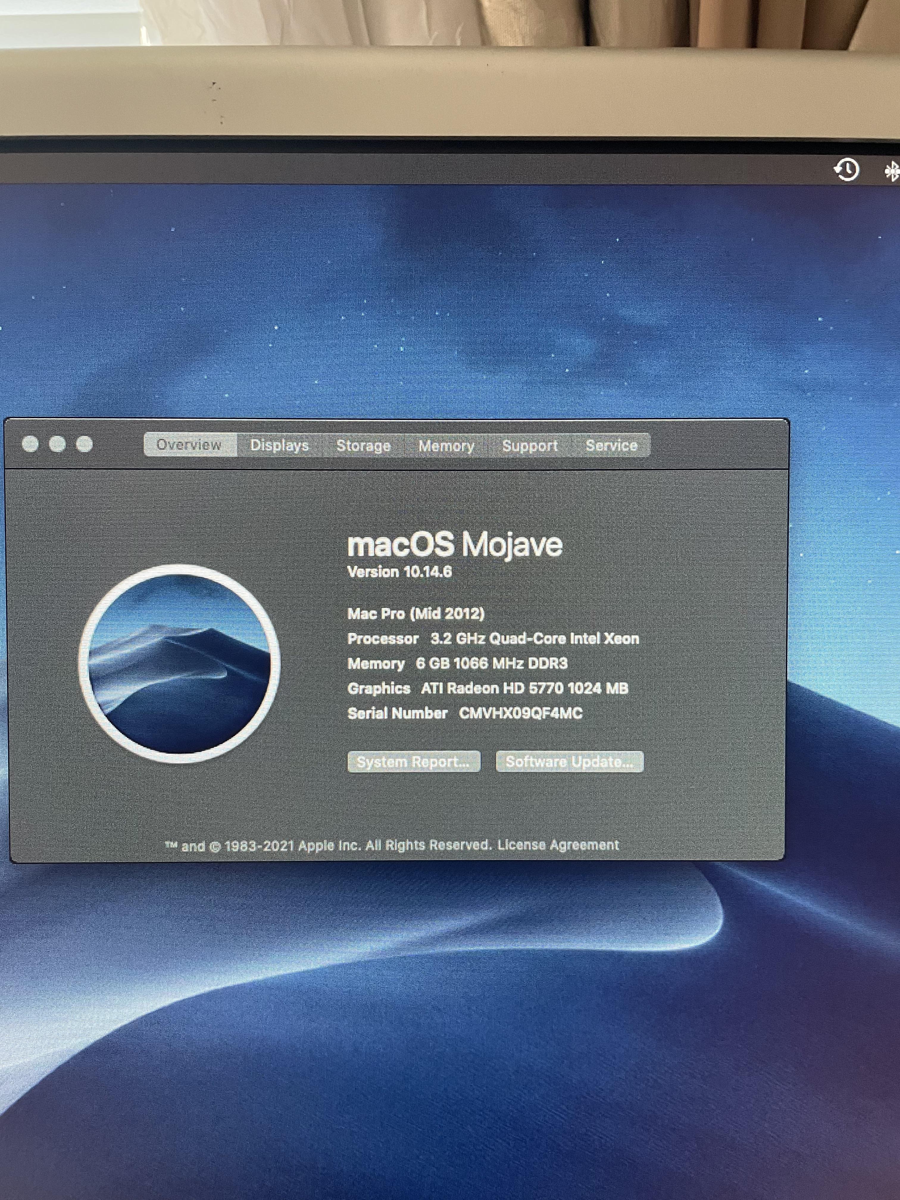 5,1 Mojave no metal gpu : r/macpro