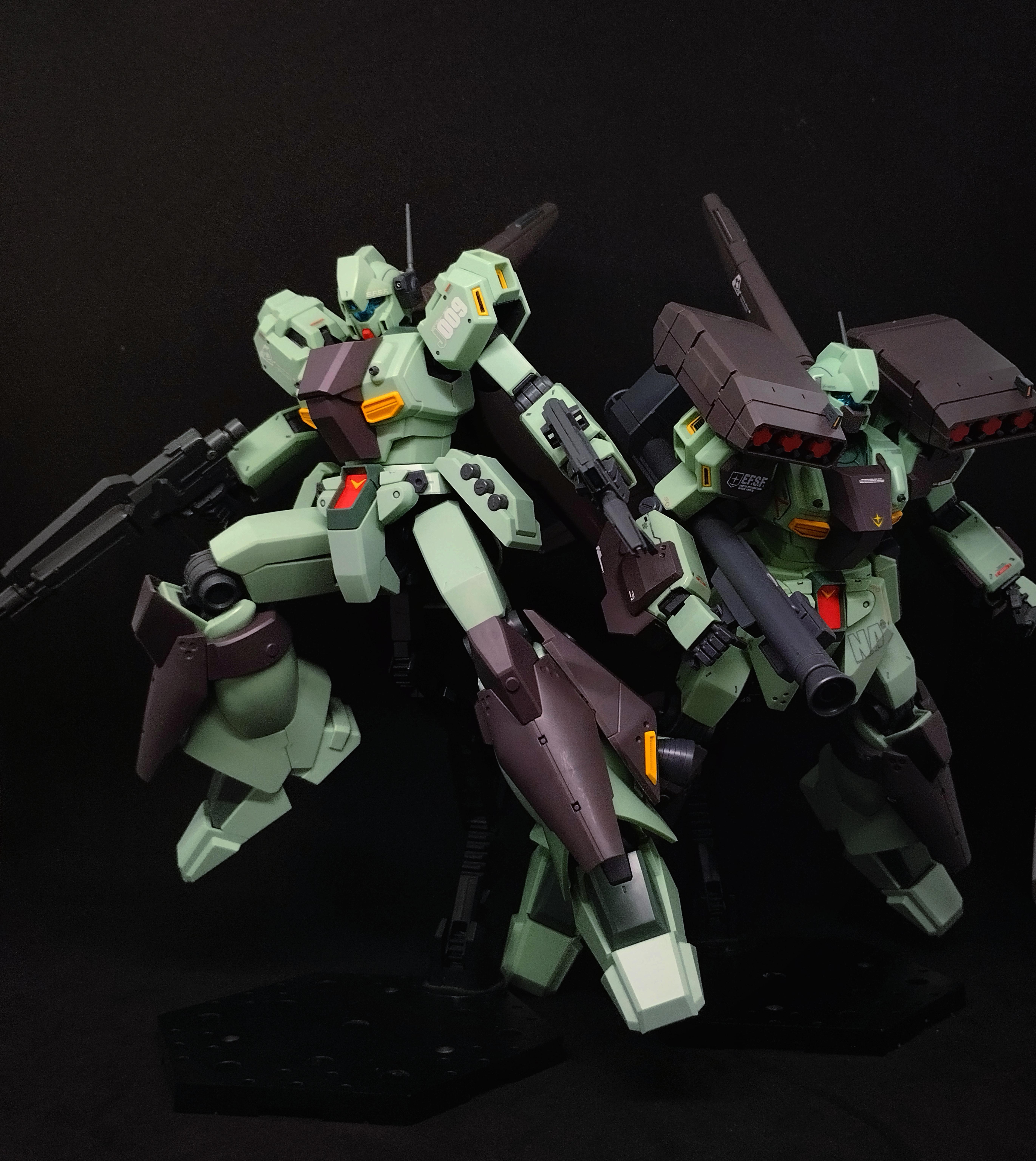 またMGスタークジェガンを組み立てて、ハイ・モビリティ・タイプ