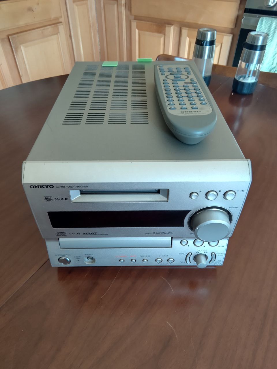 My new old Onkyo FR-X7 : r/minidisc