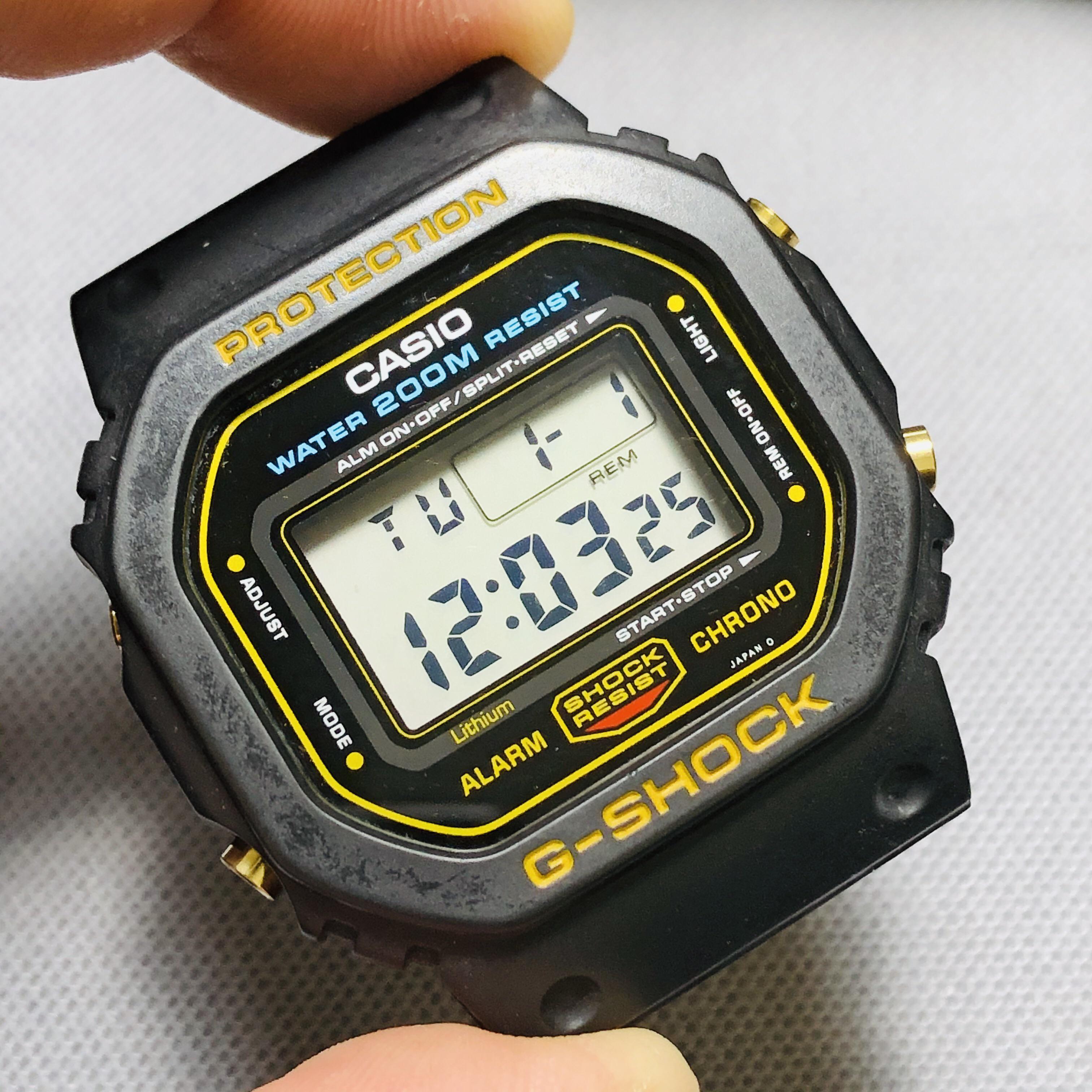 G-Shock DW-5600C-9V. Its nearly impossible to find the original